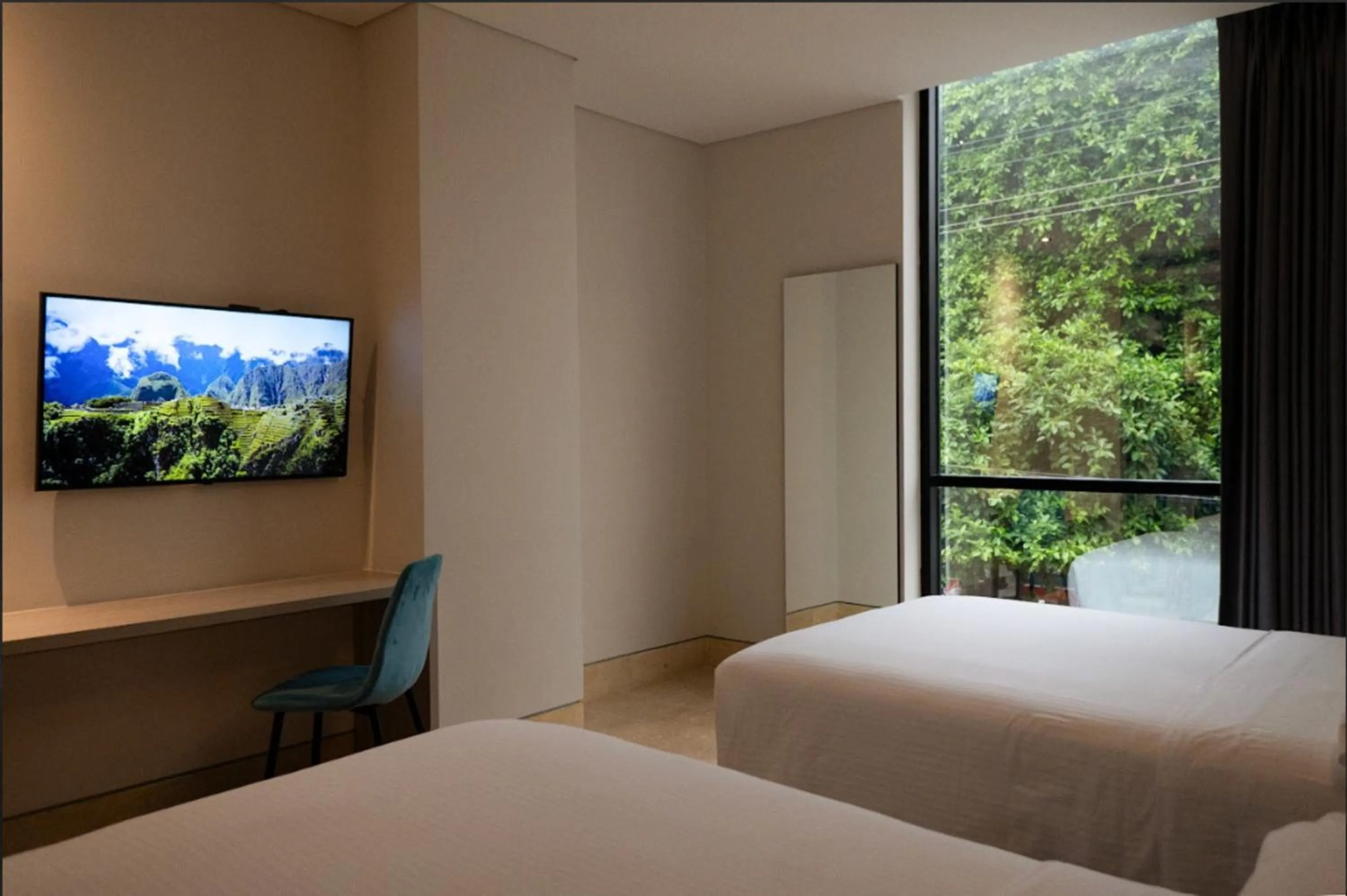 Bed in Hotel Rilux Cartagena