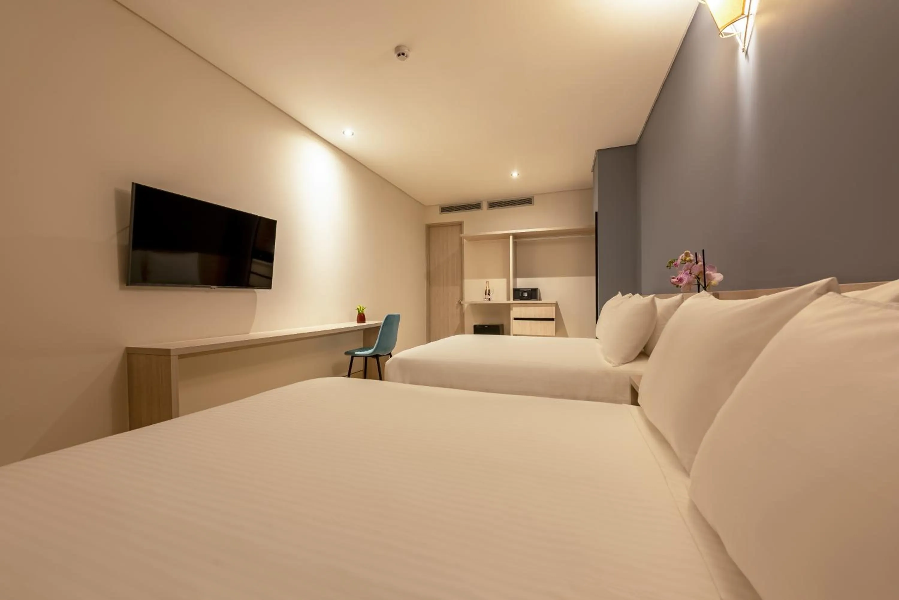 Bed in Hotel Rilux Cartagena