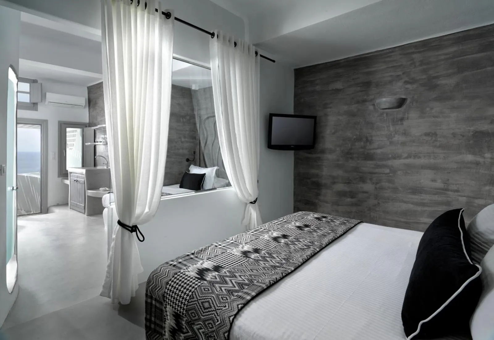Bedroom, Bed in Tholos Resort