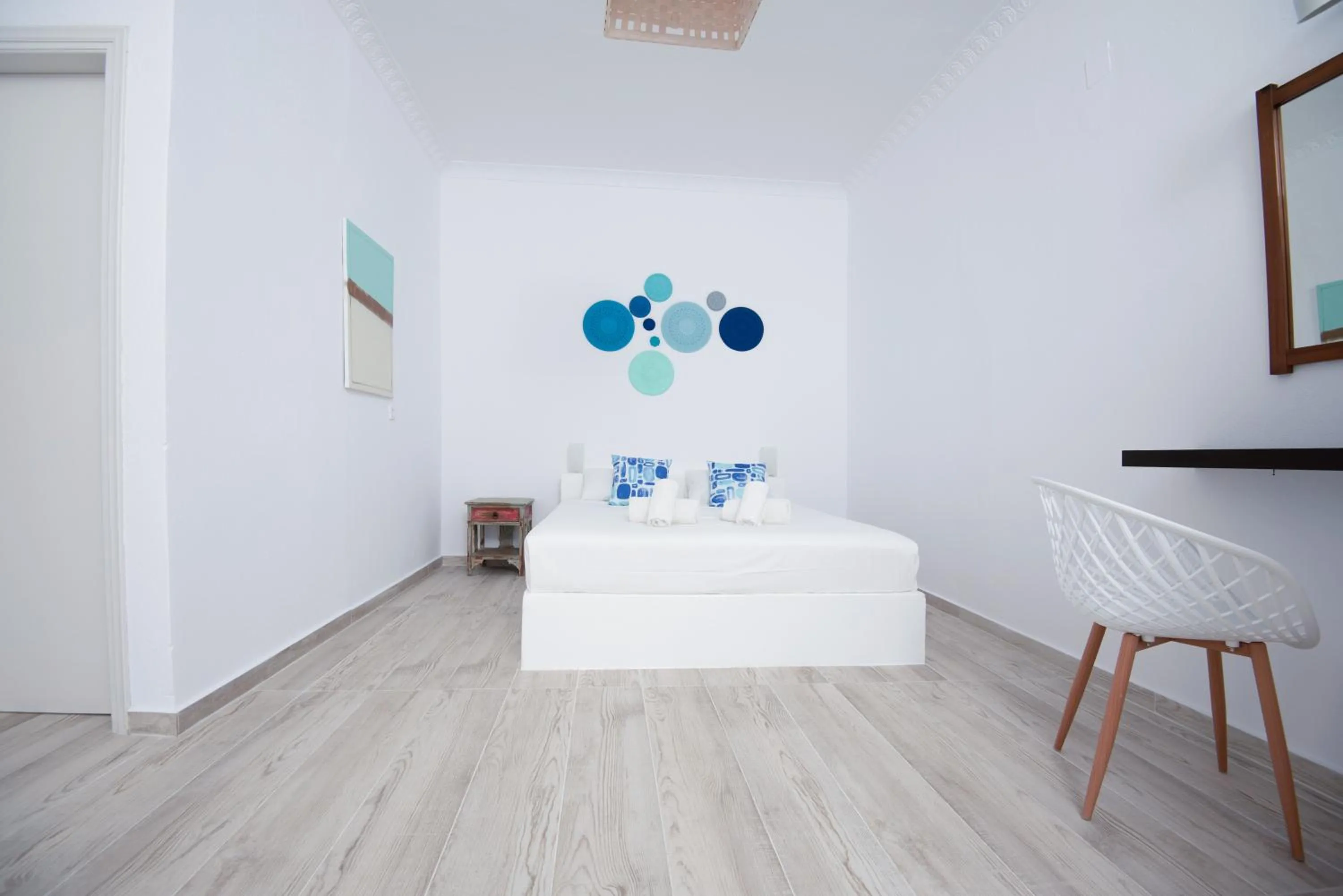 Bed in Villa Markezinis