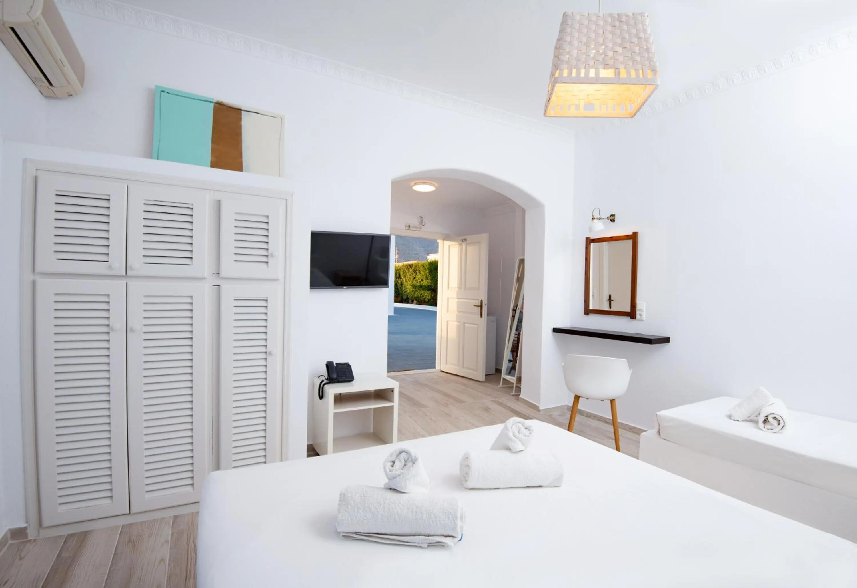 Bed in Villa Markezinis