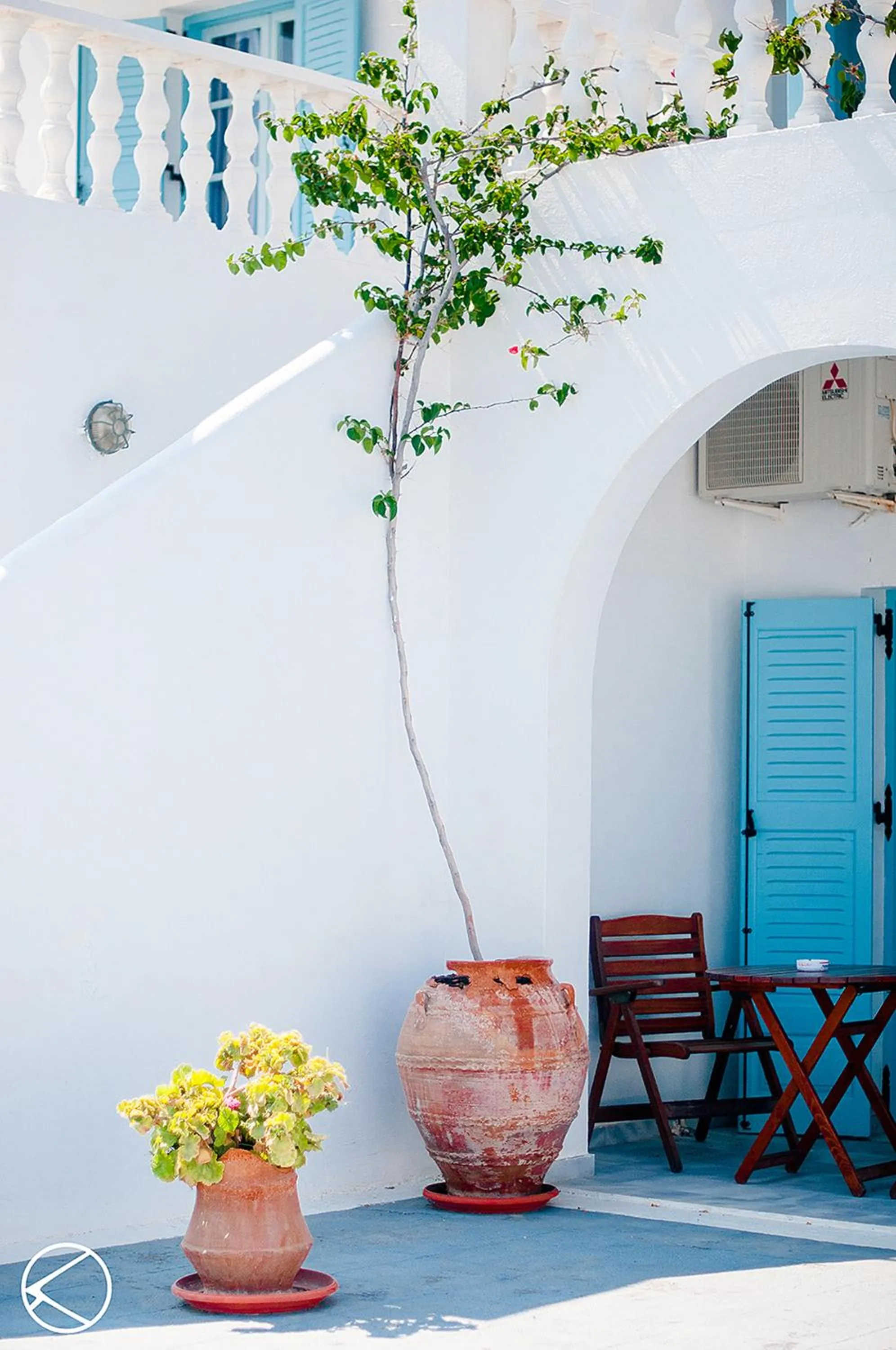 Patio in Villa Markezinis