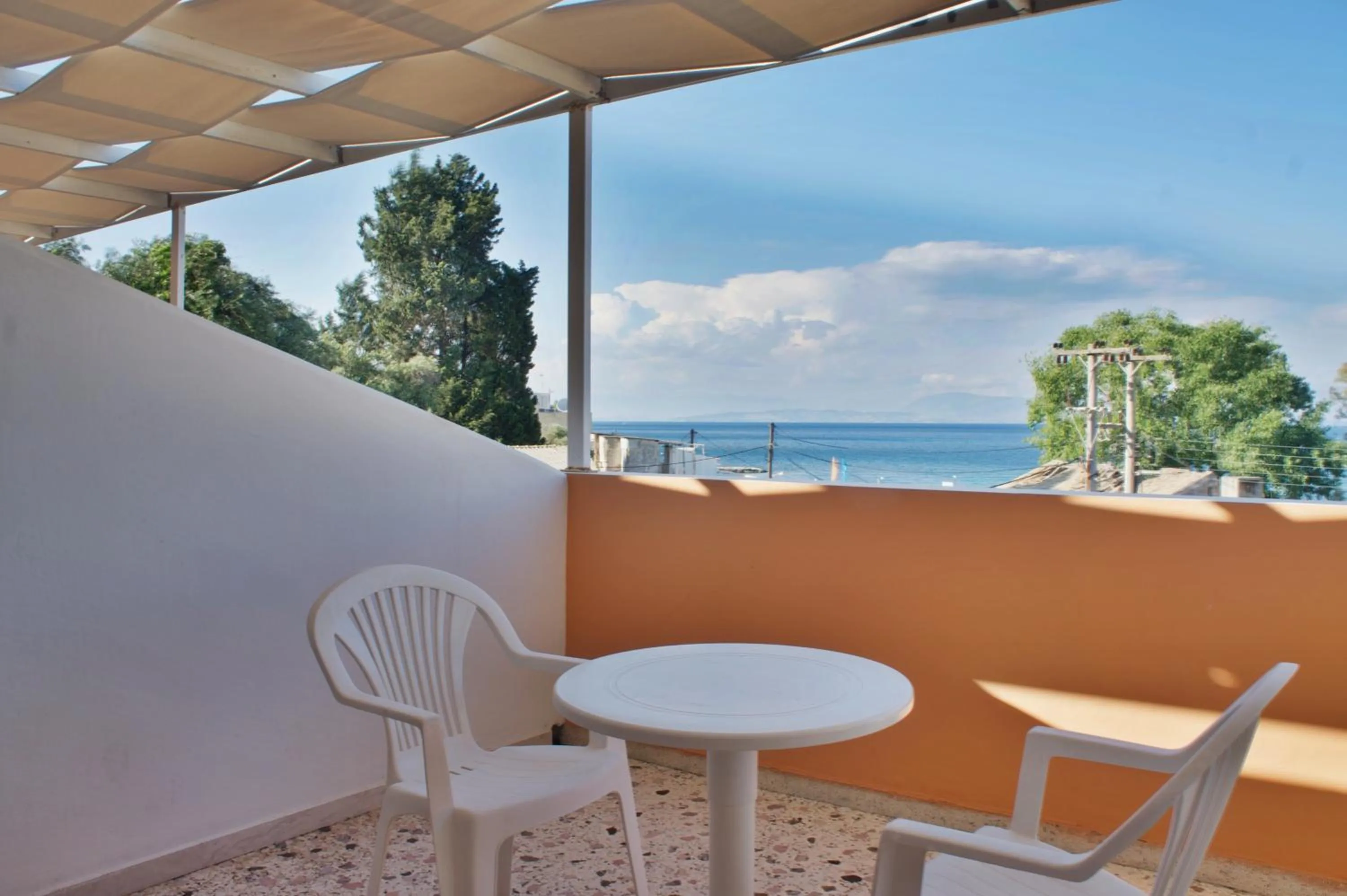 Balcony/Terrace in Hotel Benitses Arches