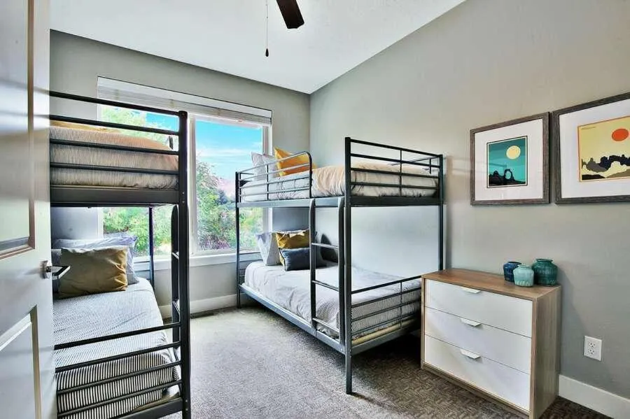 Bed in Entrada at Moab 420 and 424 and 428