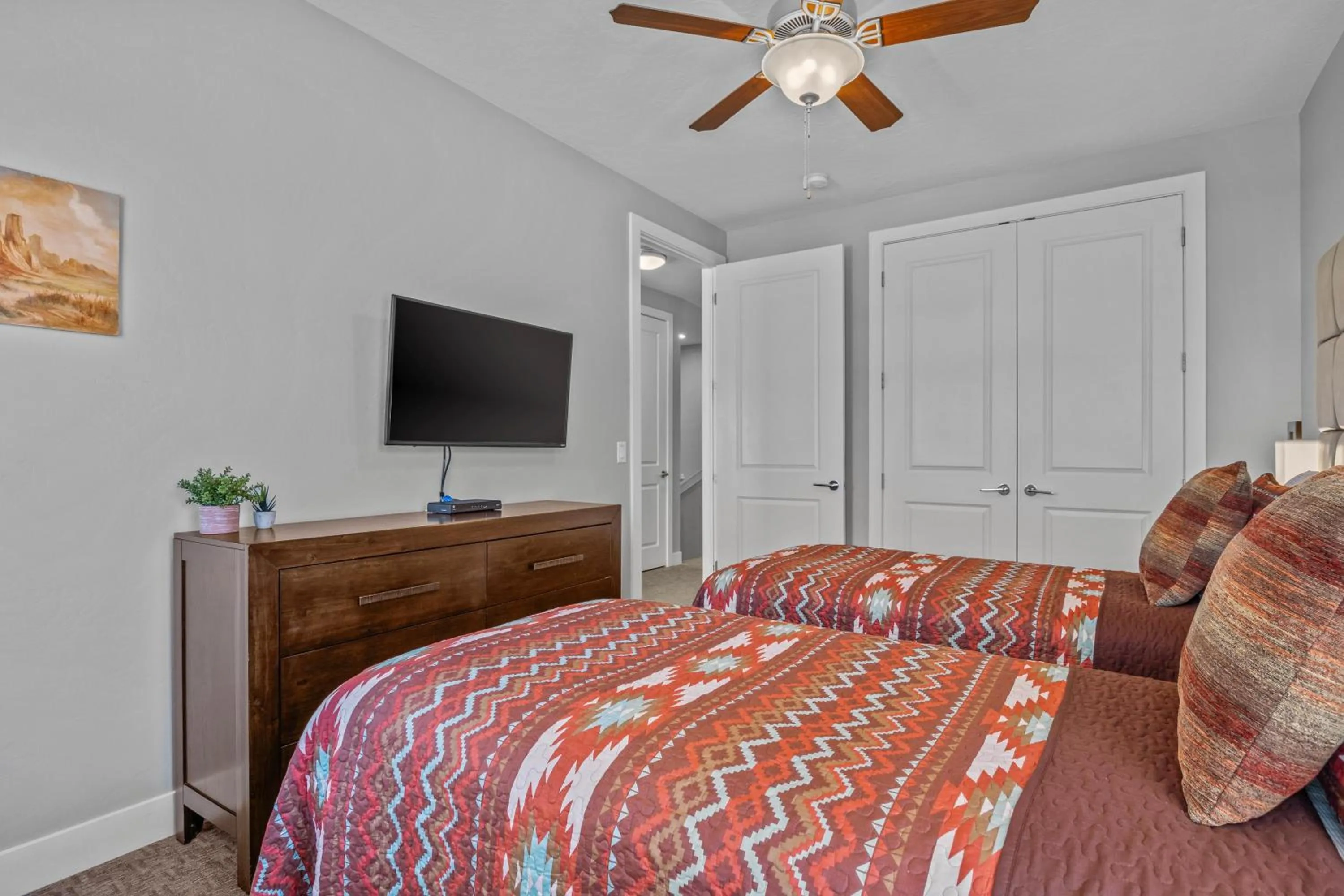 Bed in Entrada at Moab 420 and 424