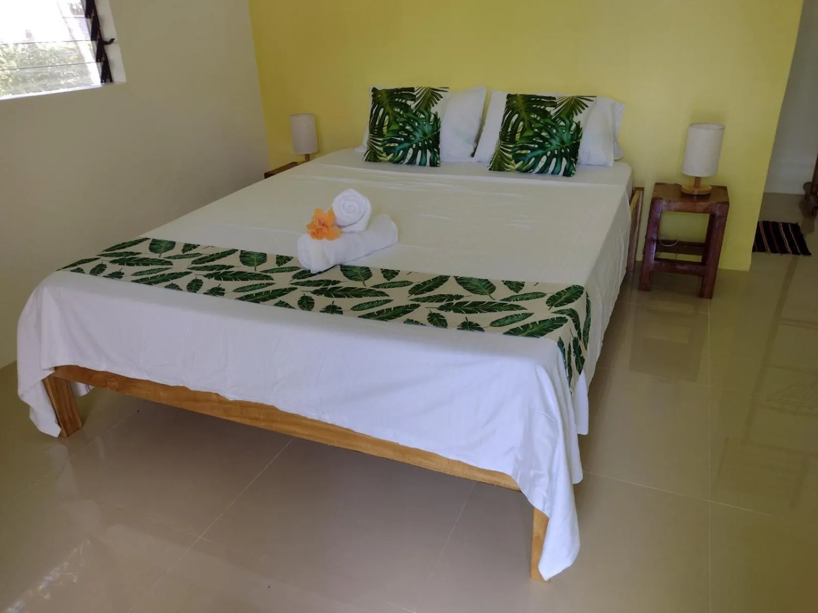 Bed in Happy Coconut Camiguin