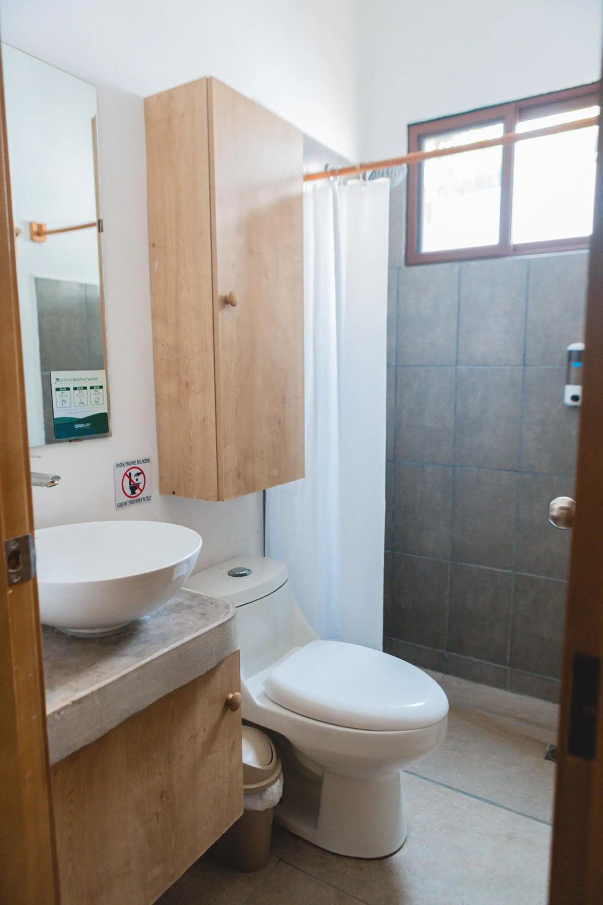 Toilet in Coco Surf Tropical Village