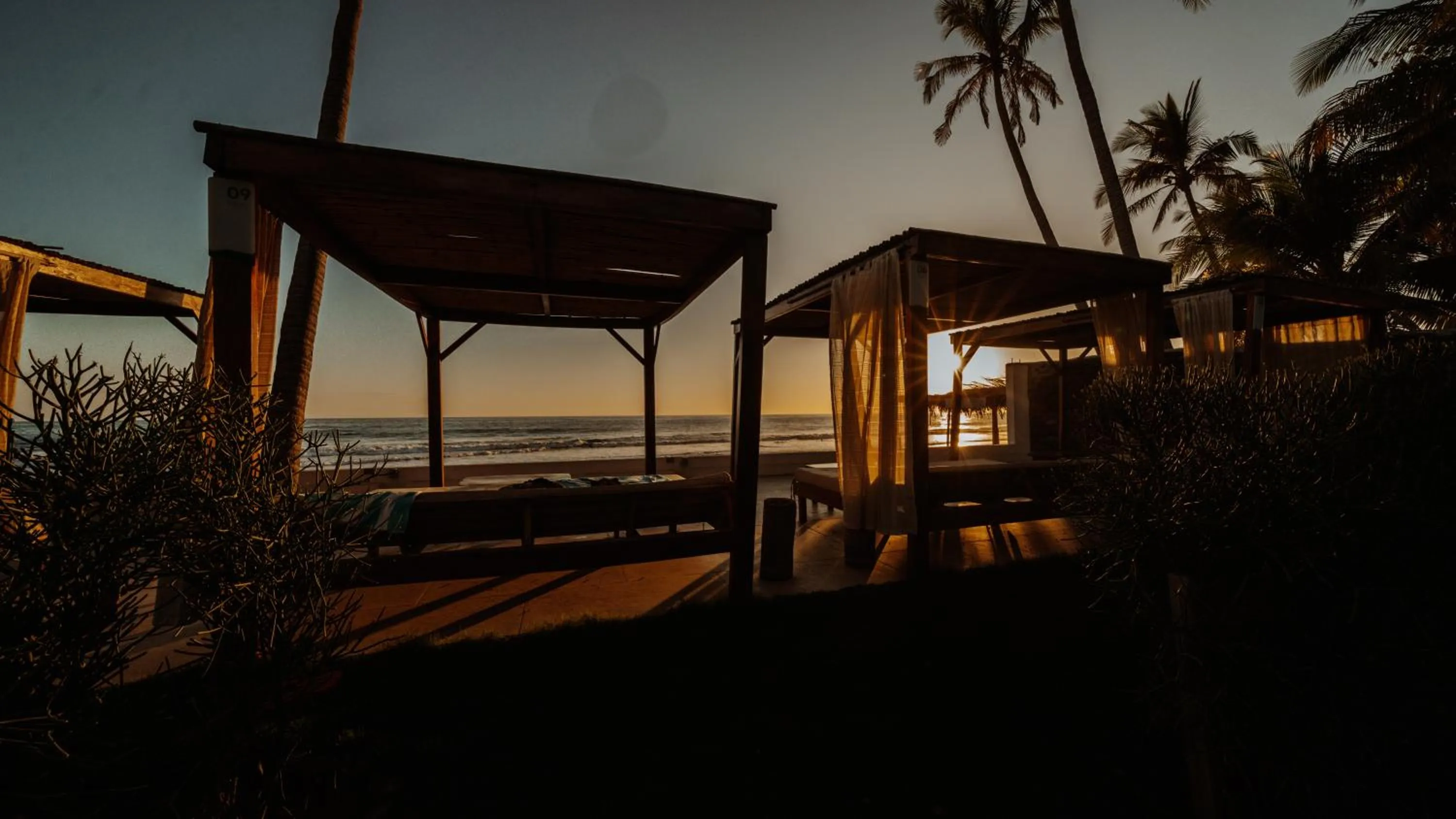 Sunset in Coco Surf Tropical Village