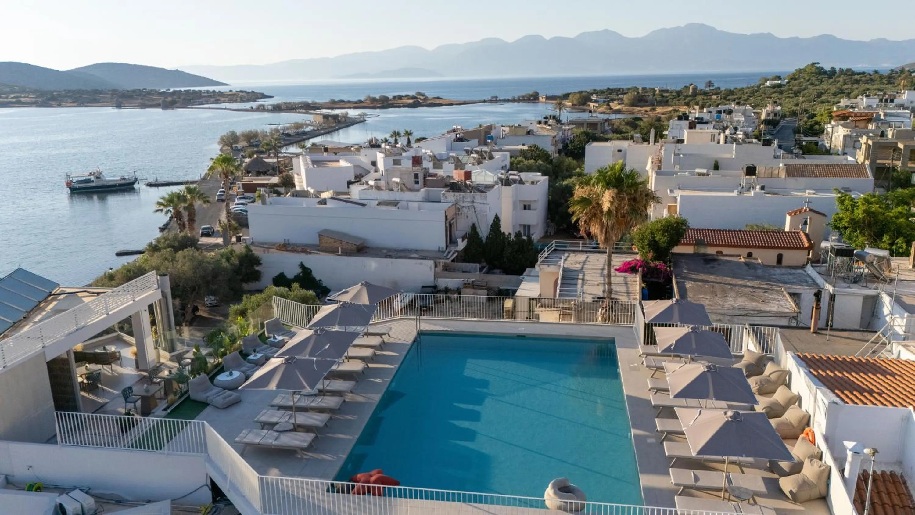 Swimming pool in Elounda Akti Olous (Adults Only)