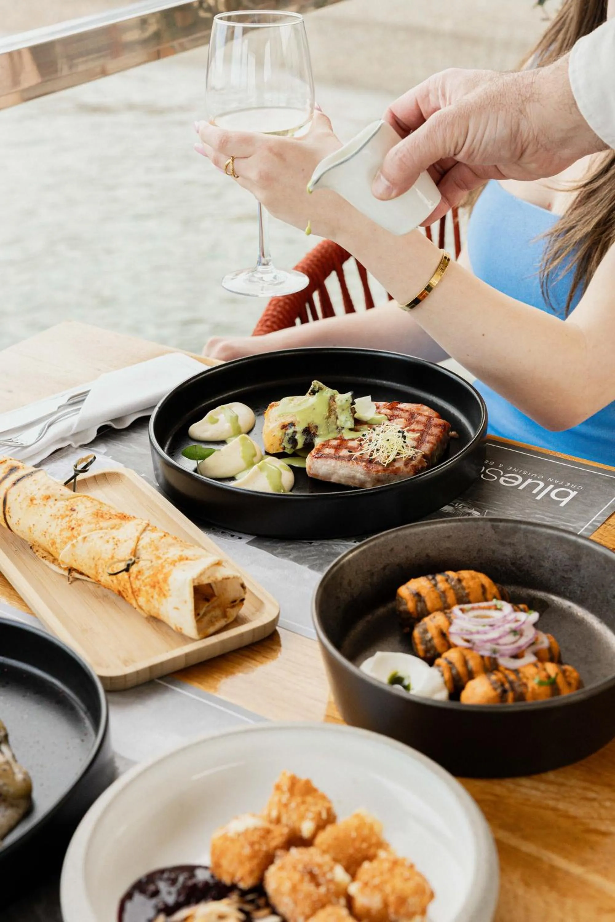 Food and drinks in Elounda Akti Olous (Adults Only)