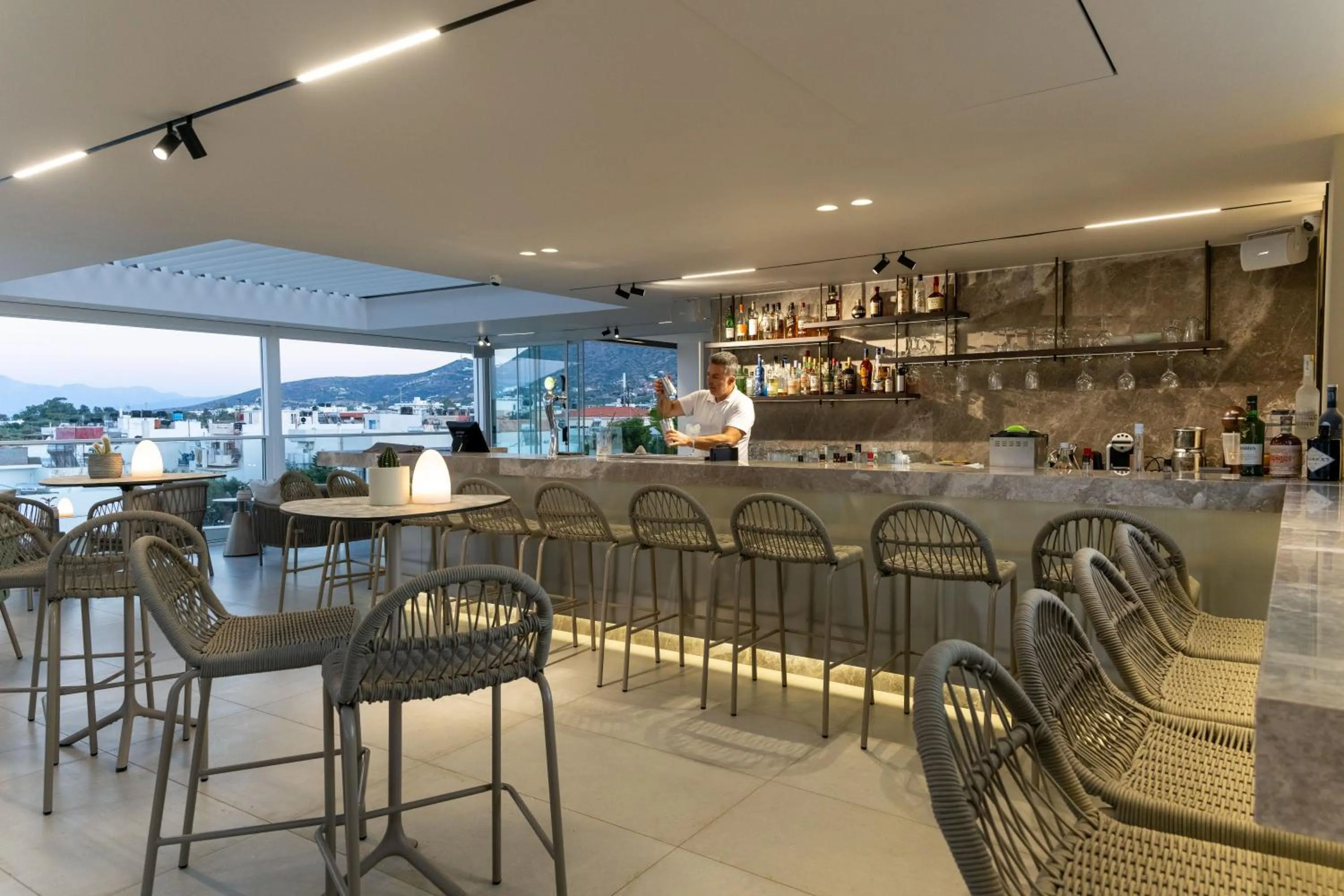 Lounge or bar in Elounda Akti Olous (Adults Only)