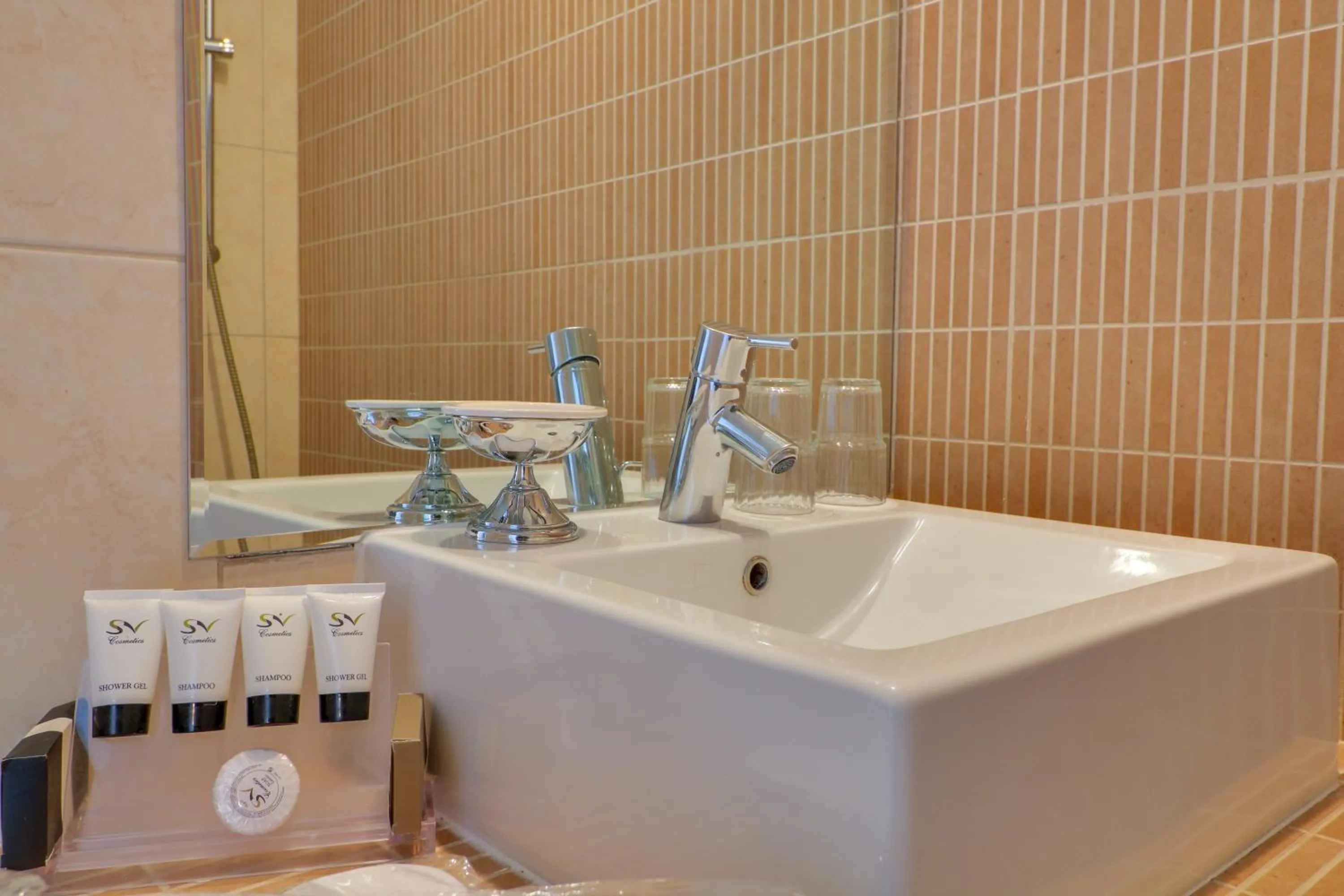 Bathroom in Palace Hotel Glyfada