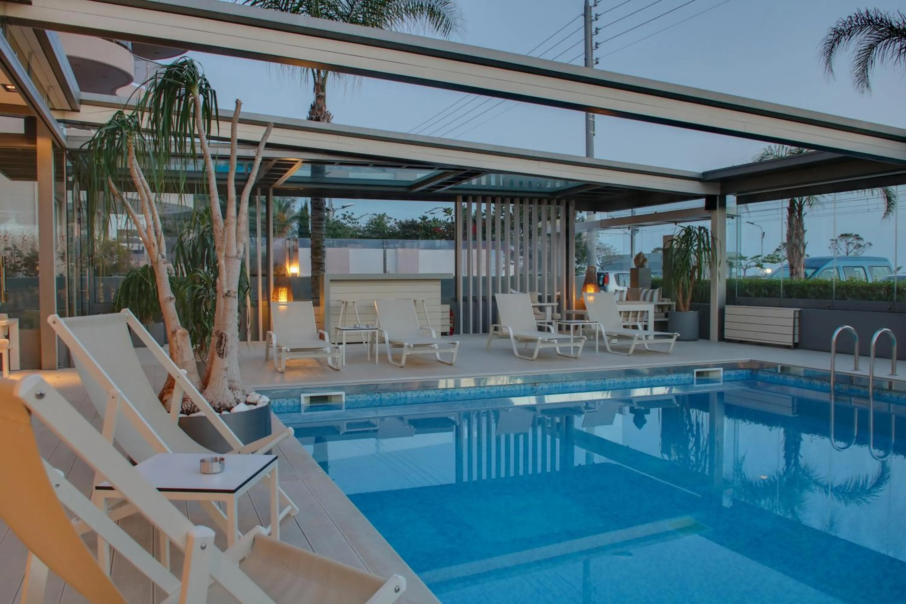 Patio in Palace Hotel Glyfada