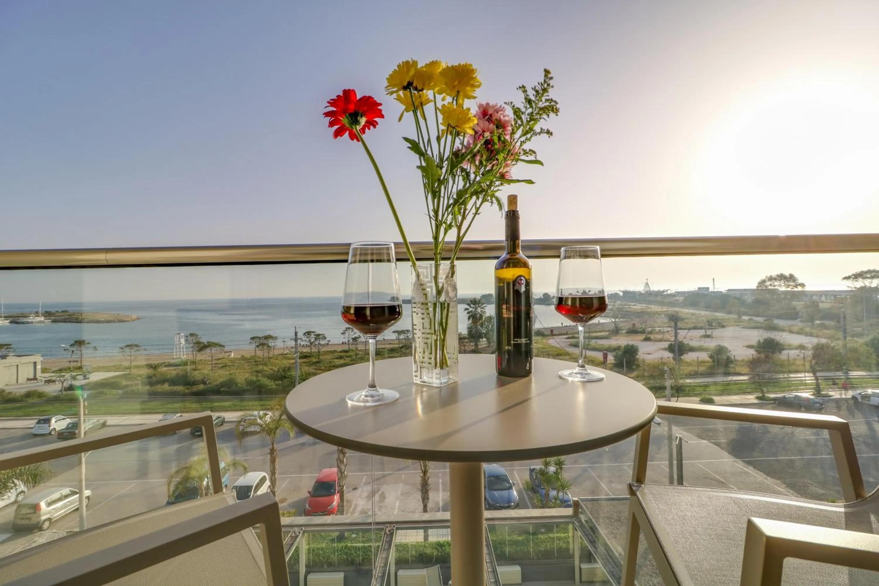 Balcony/Terrace in Palace Hotel Glyfada