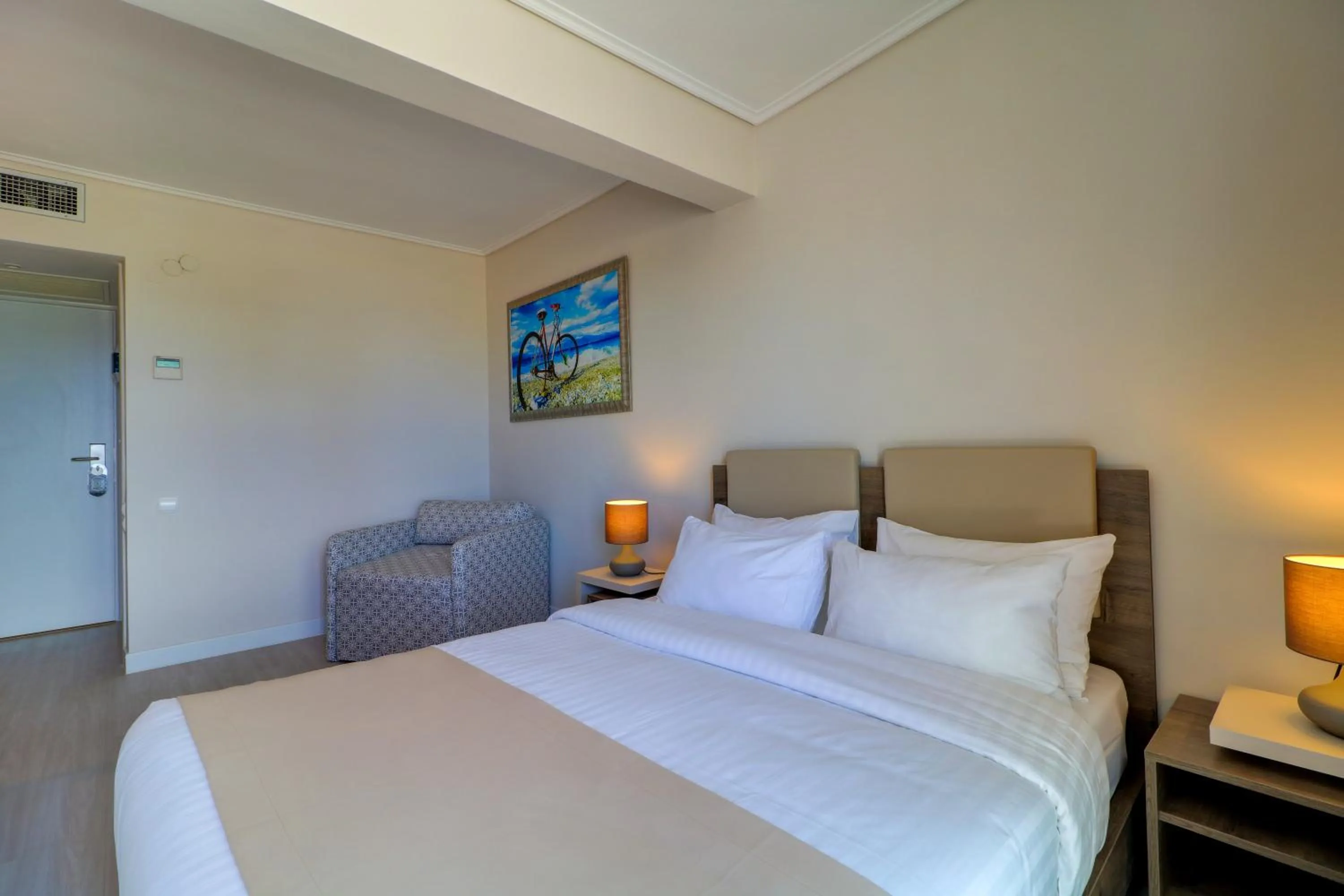 Bedroom, Bed in Palace Hotel Glyfada