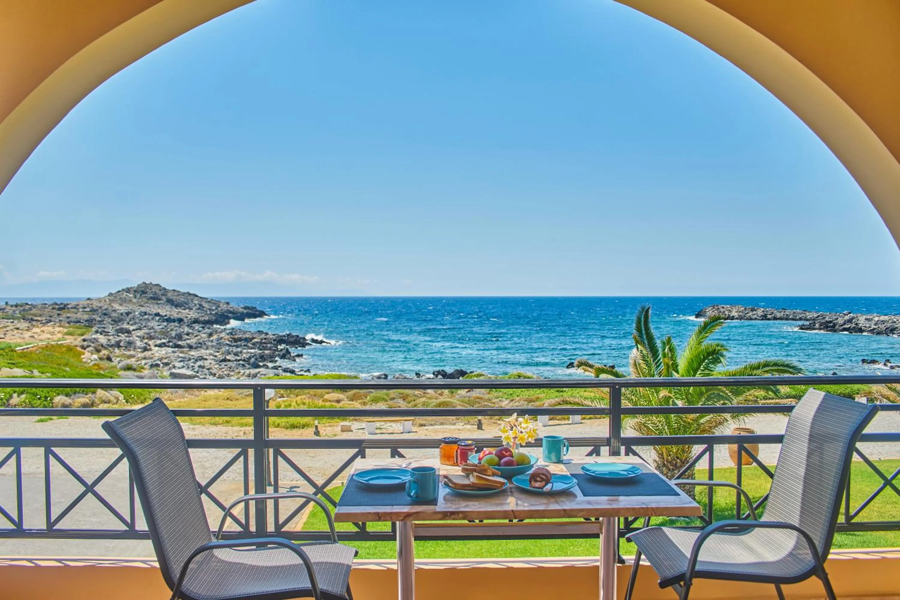 Sea view in Nanakis Beach Apartments