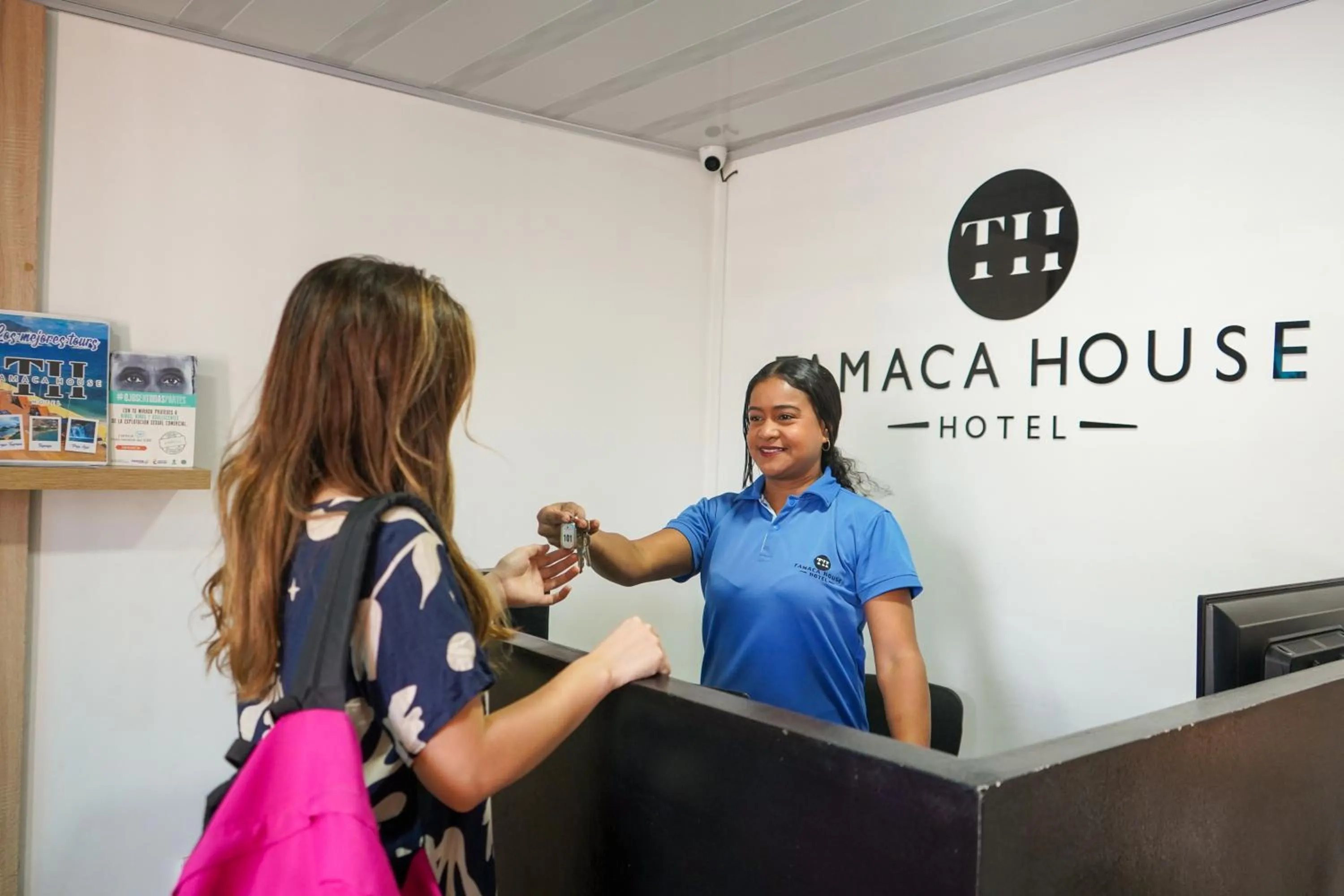 Lobby or reception in Hotel Tamaca House