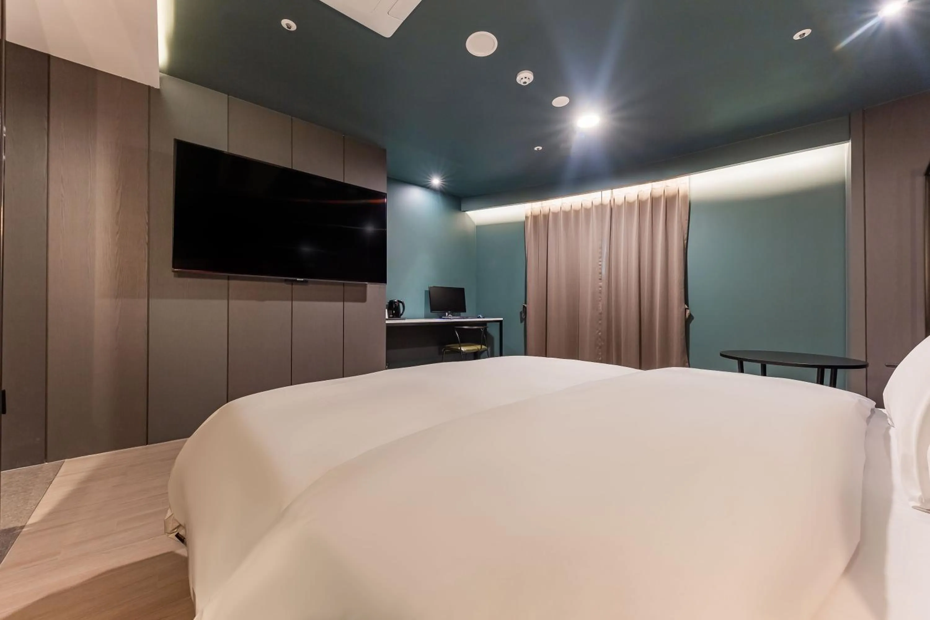 Bed in Brown Dot Hotel Seosan