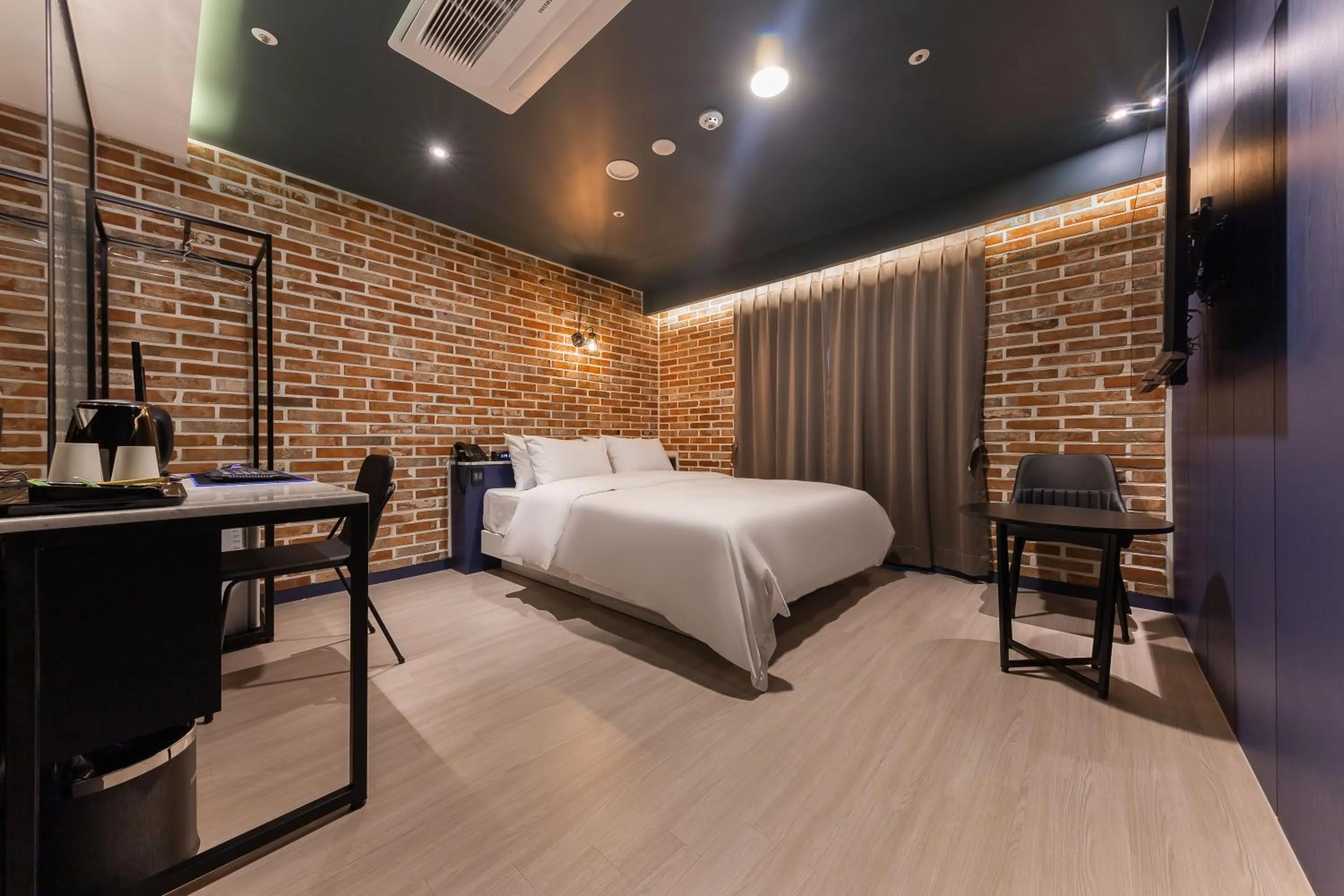 Bed in Brown Dot Hotel Seosan