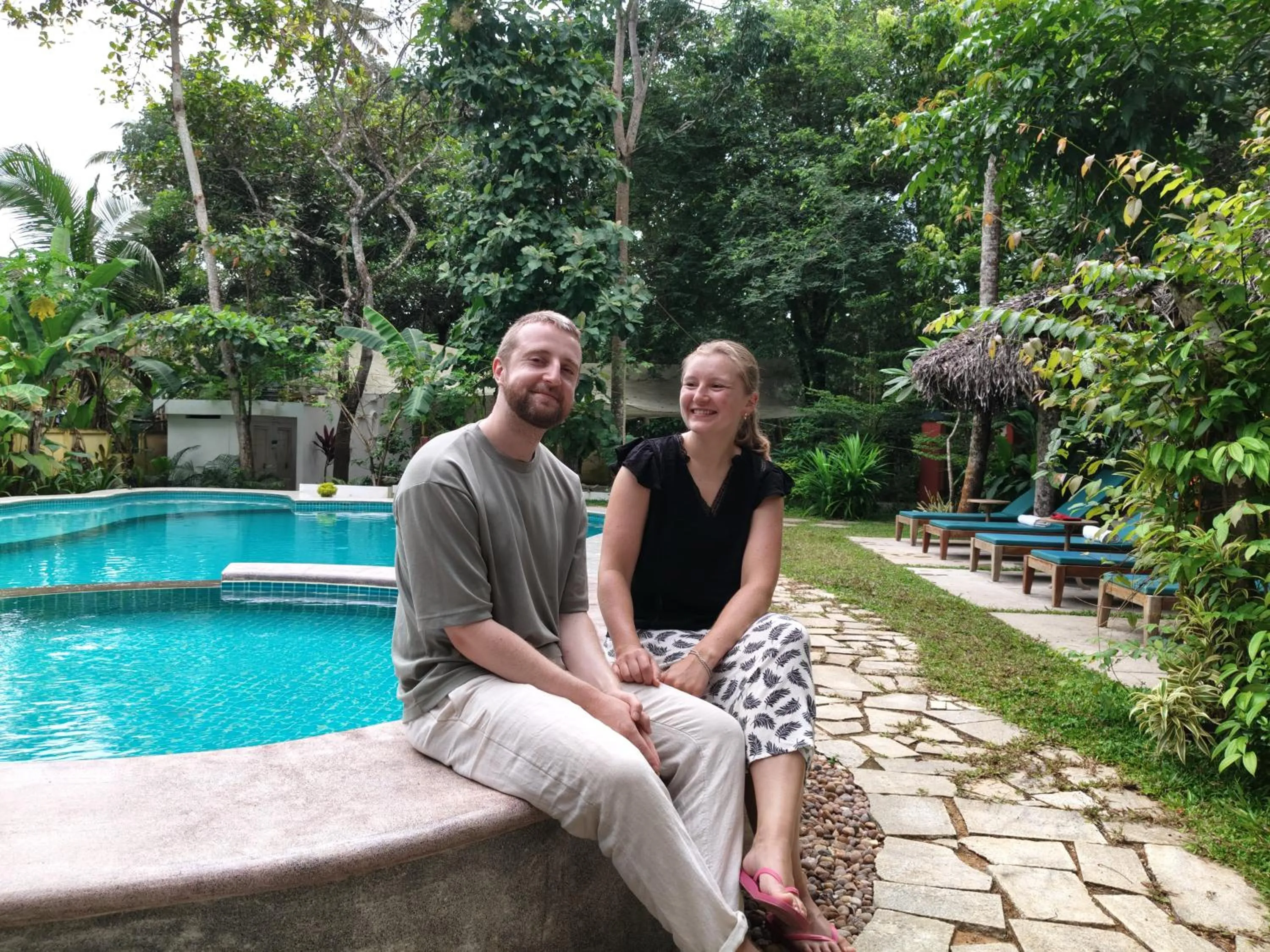 Natural landscape in Marari Beach Bungalow Resort Alleppey