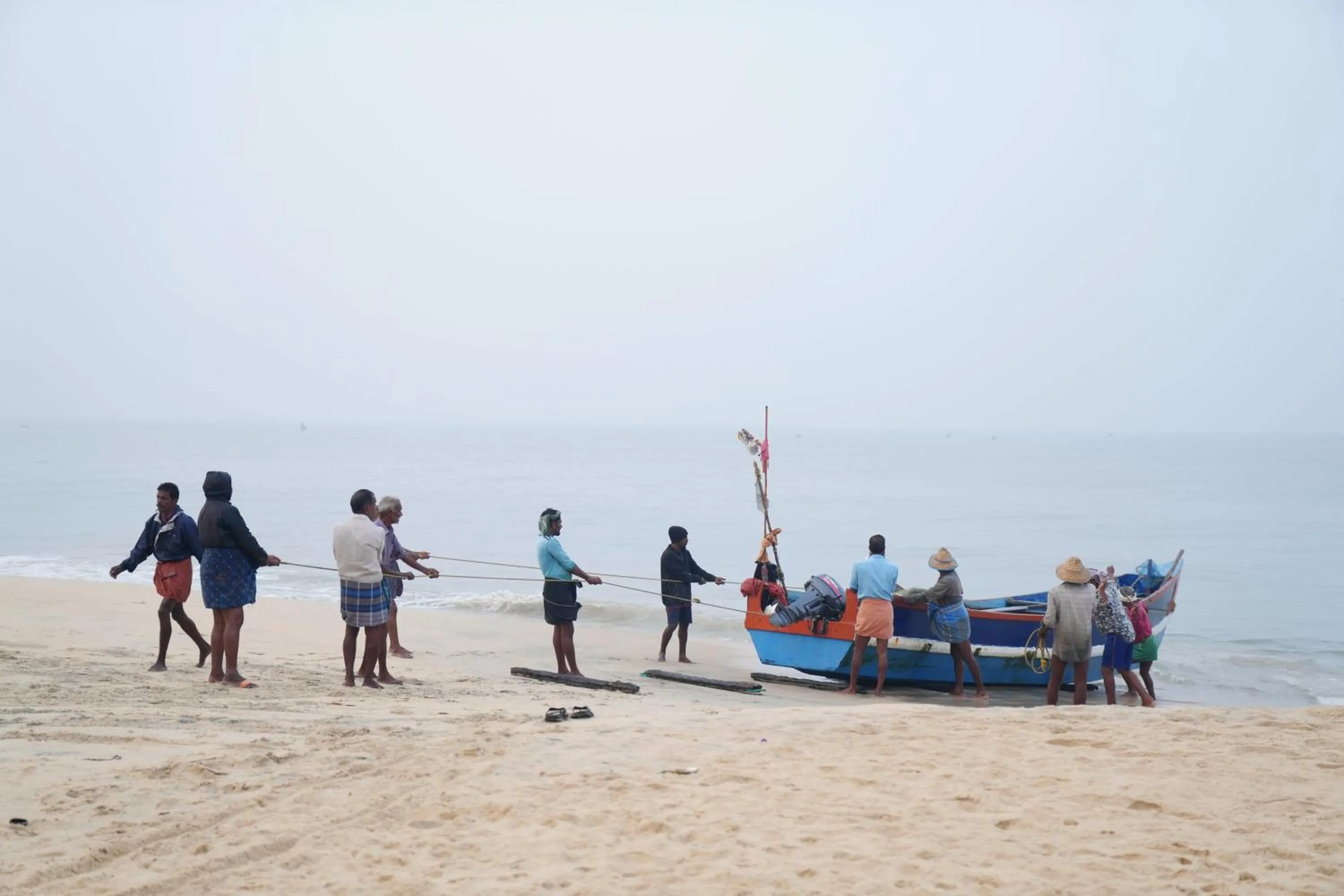 Beach in Marari Beach Bungalow Resort Alleppey