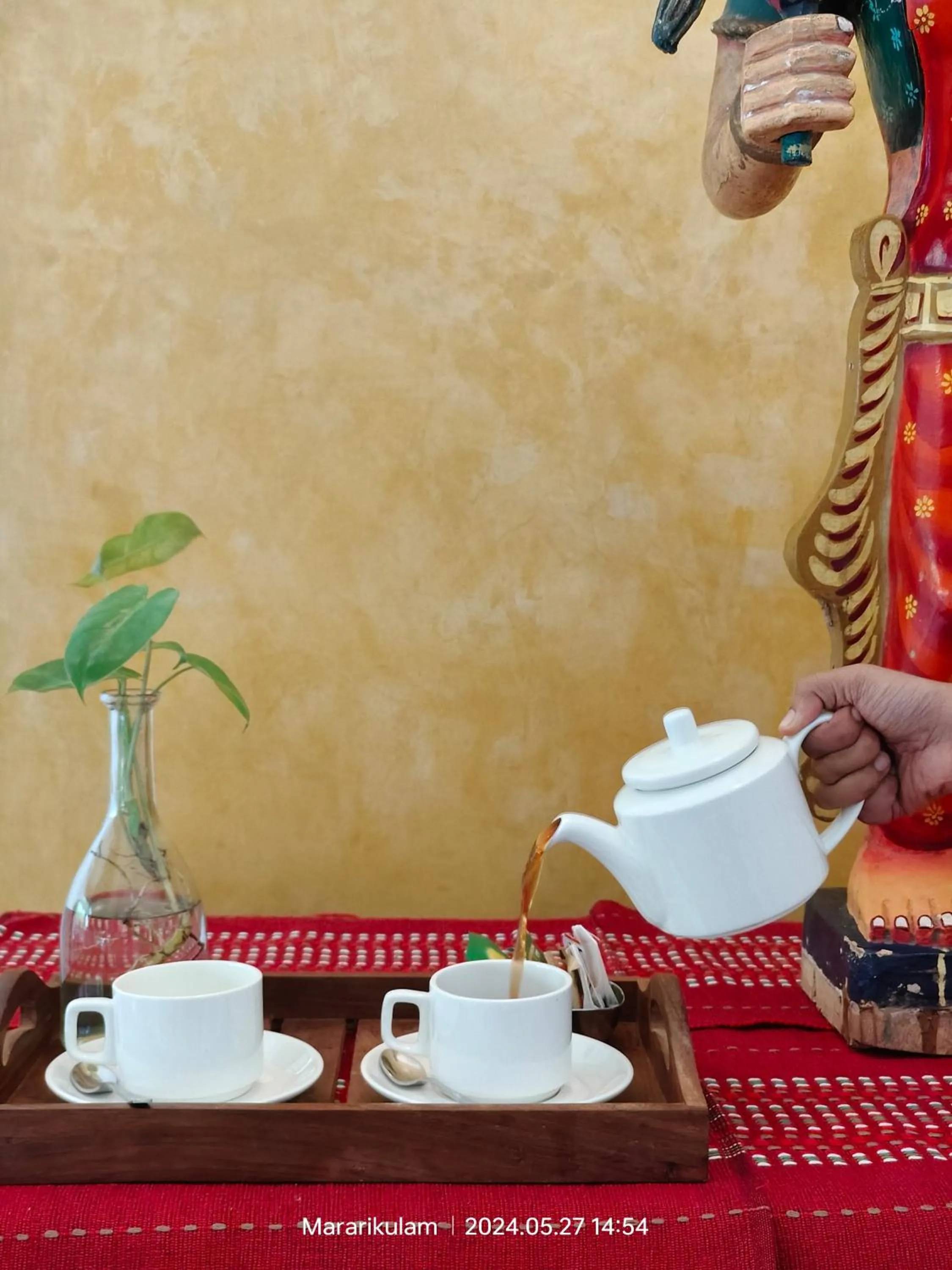 Restaurant/places to eat in Marari Beach Bungalow Resort Alleppey