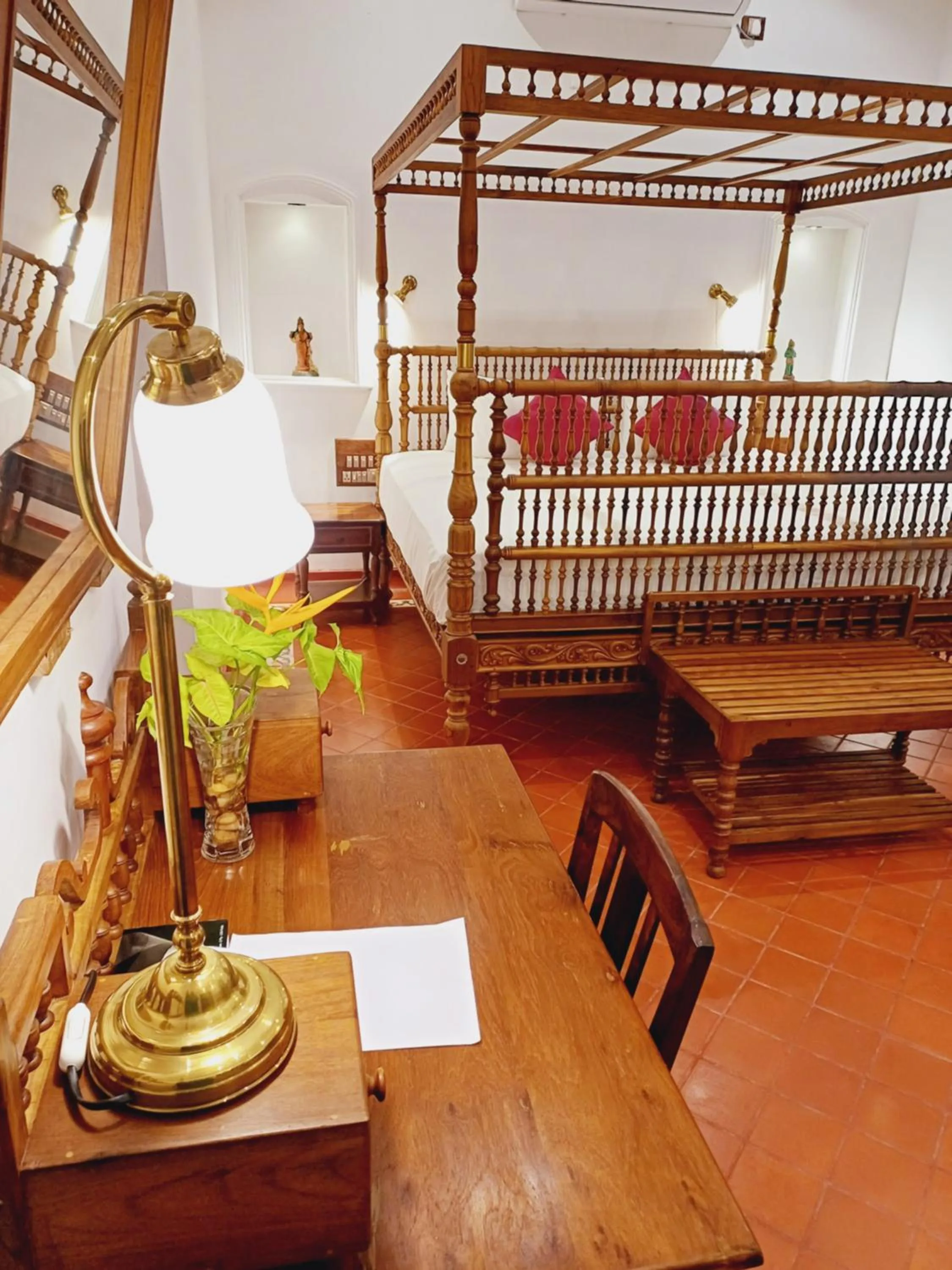 Photo of the whole room in Marari Beach Bungalow Resort Alleppey