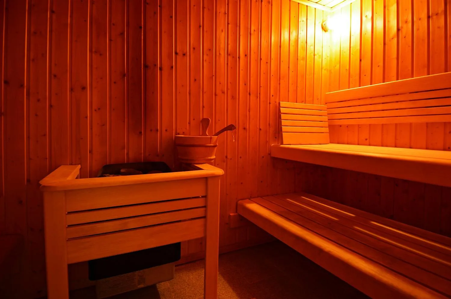 Sauna in Petinos Beach Hotel