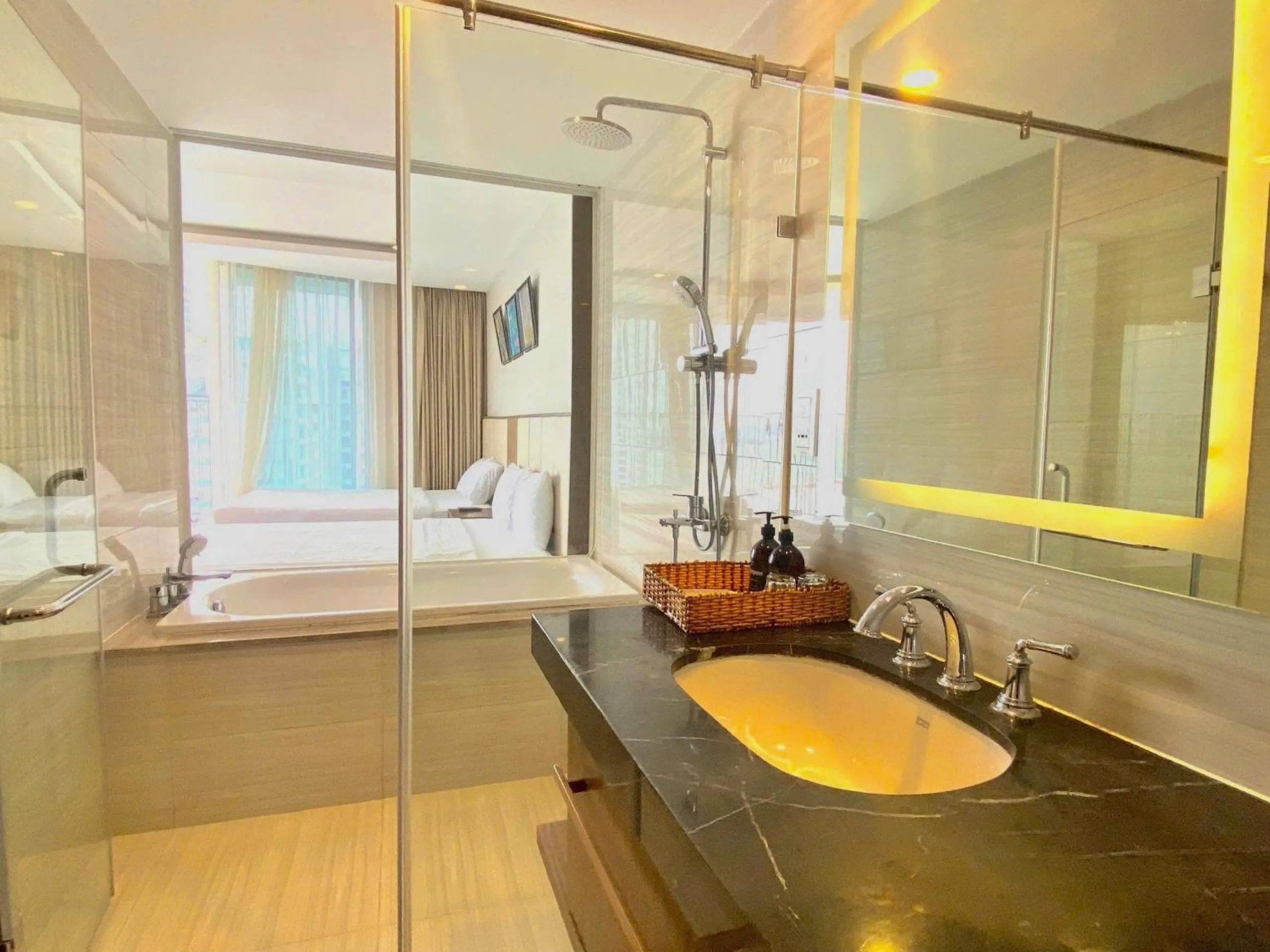 Bed in Luxury Seaview Panorama Nha Trang by Luna