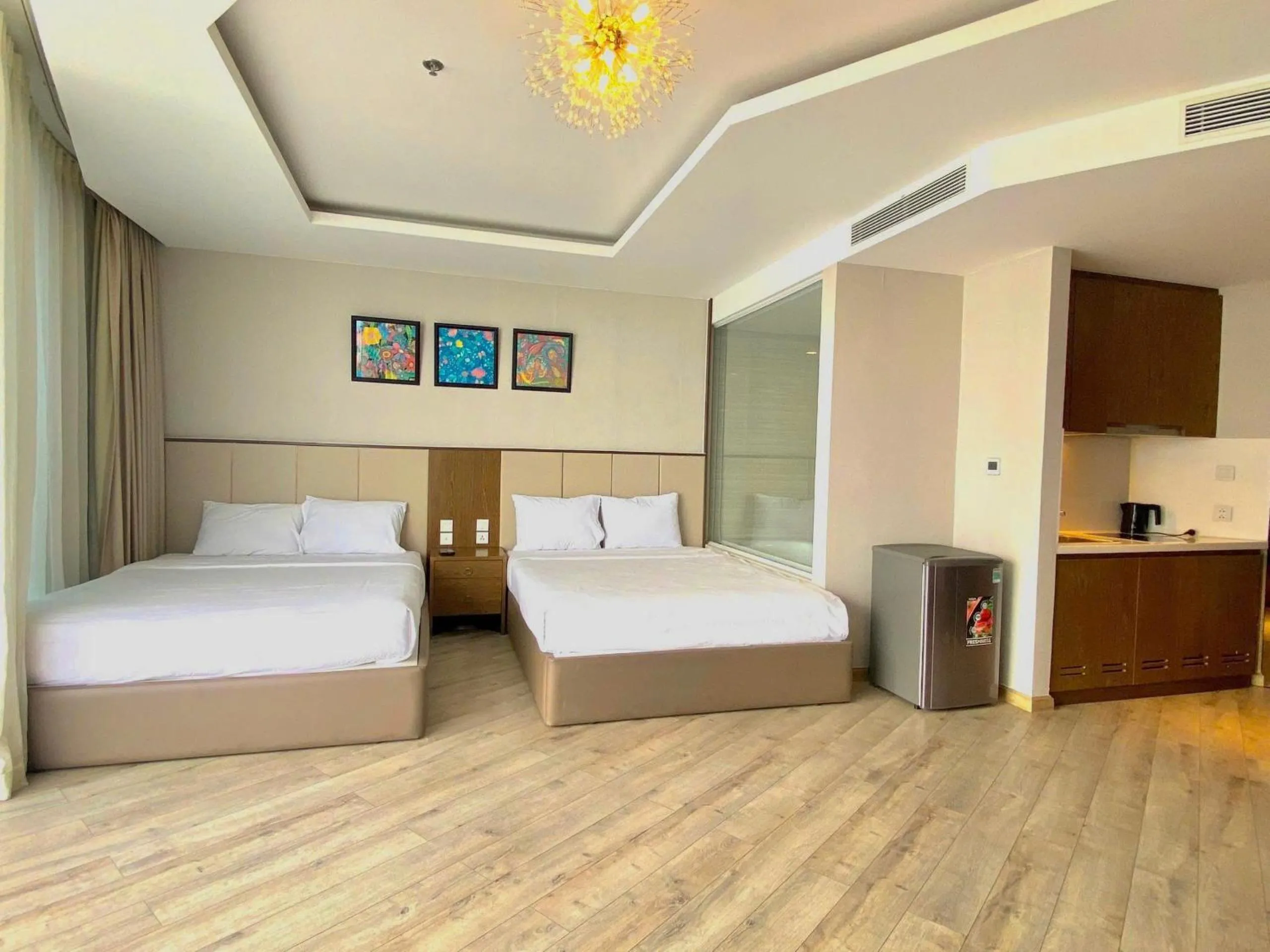 Bed in Luxury Seaview Panorama Nha Trang by Luna