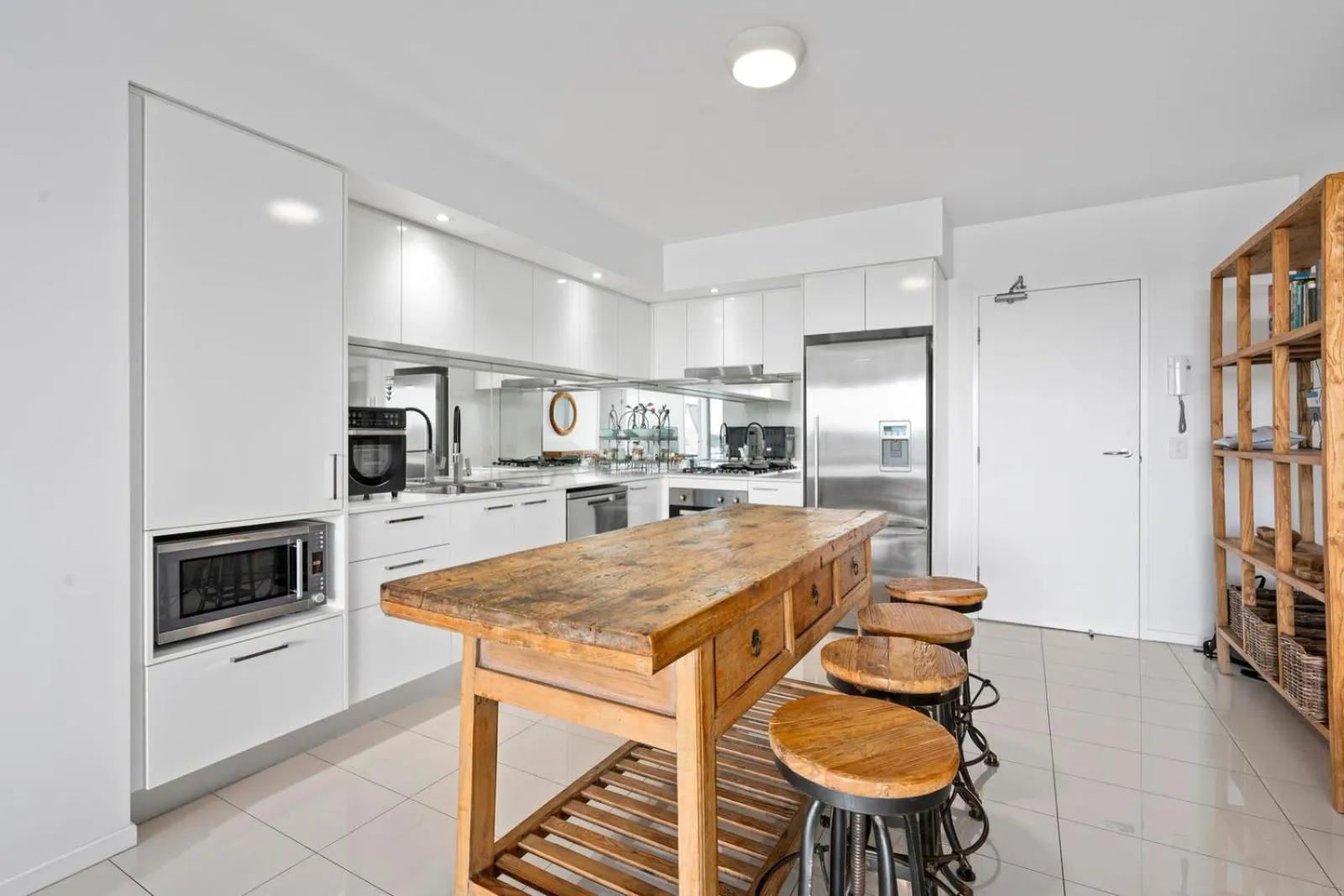 kitchen in Harbour Quays Apartments