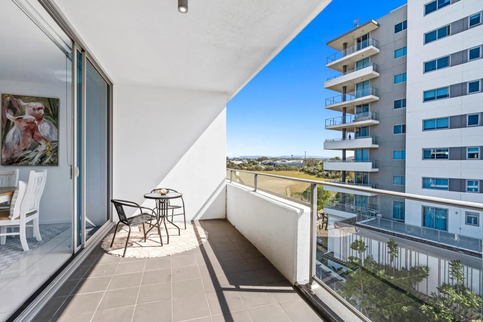 Balcony/Terrace in Harbour Quays Apartments