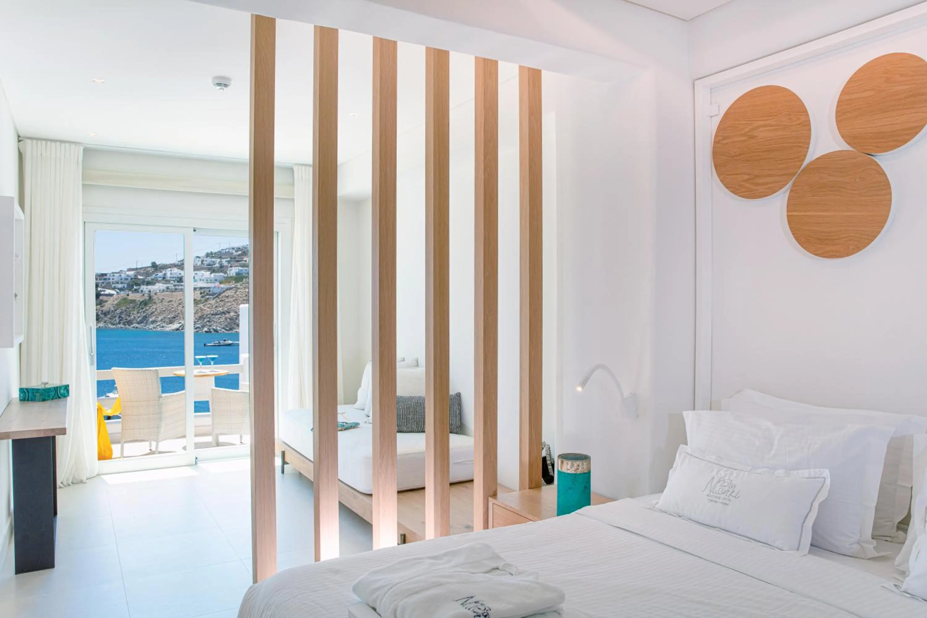 Bedroom, Bed in Nissaki Boutique Hotel