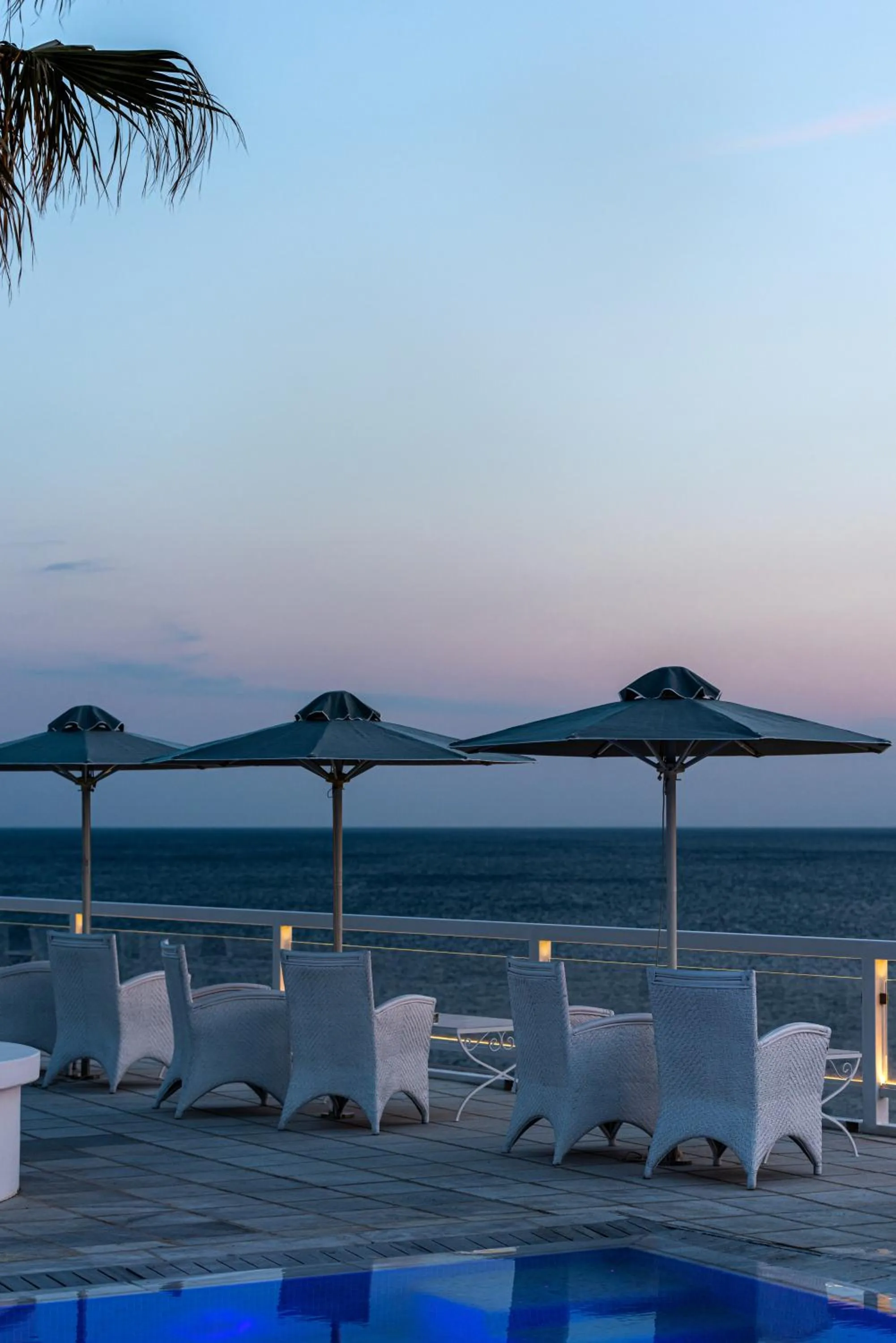 Sea view in Nissaki Boutique Hotel