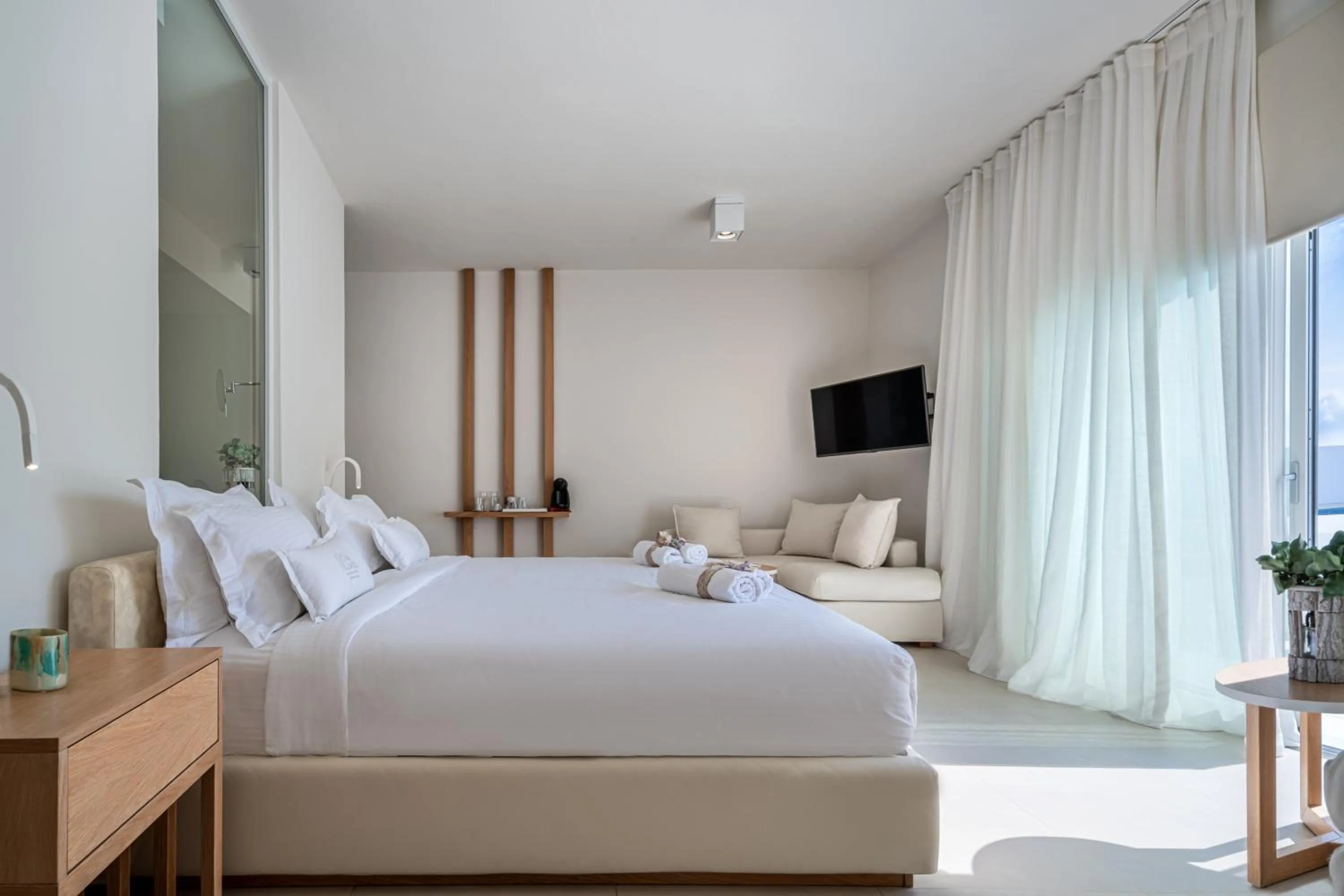 Bedroom, Bed in Nissaki Boutique Hotel