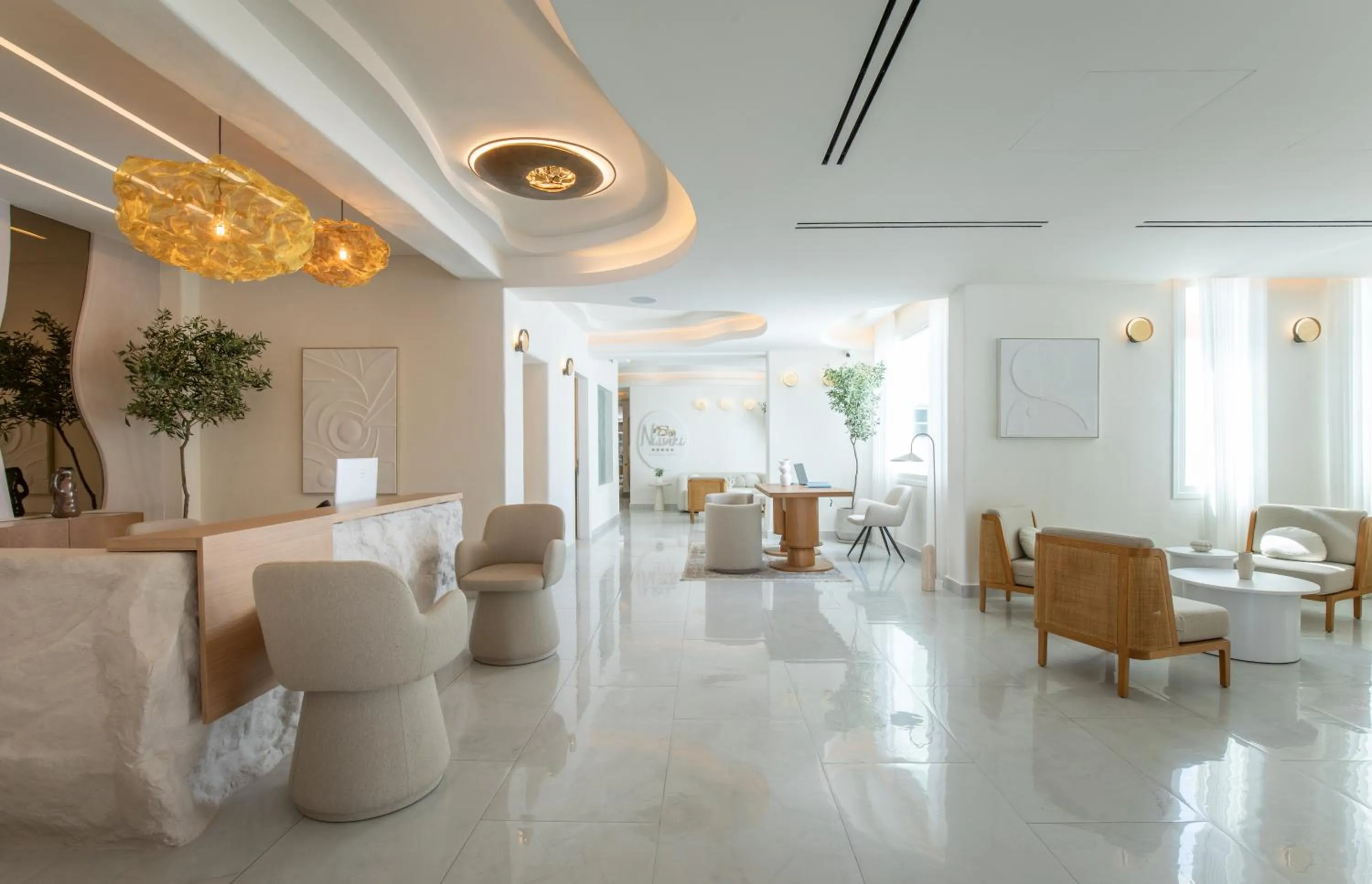 Lobby or reception in Nissaki Boutique Hotel