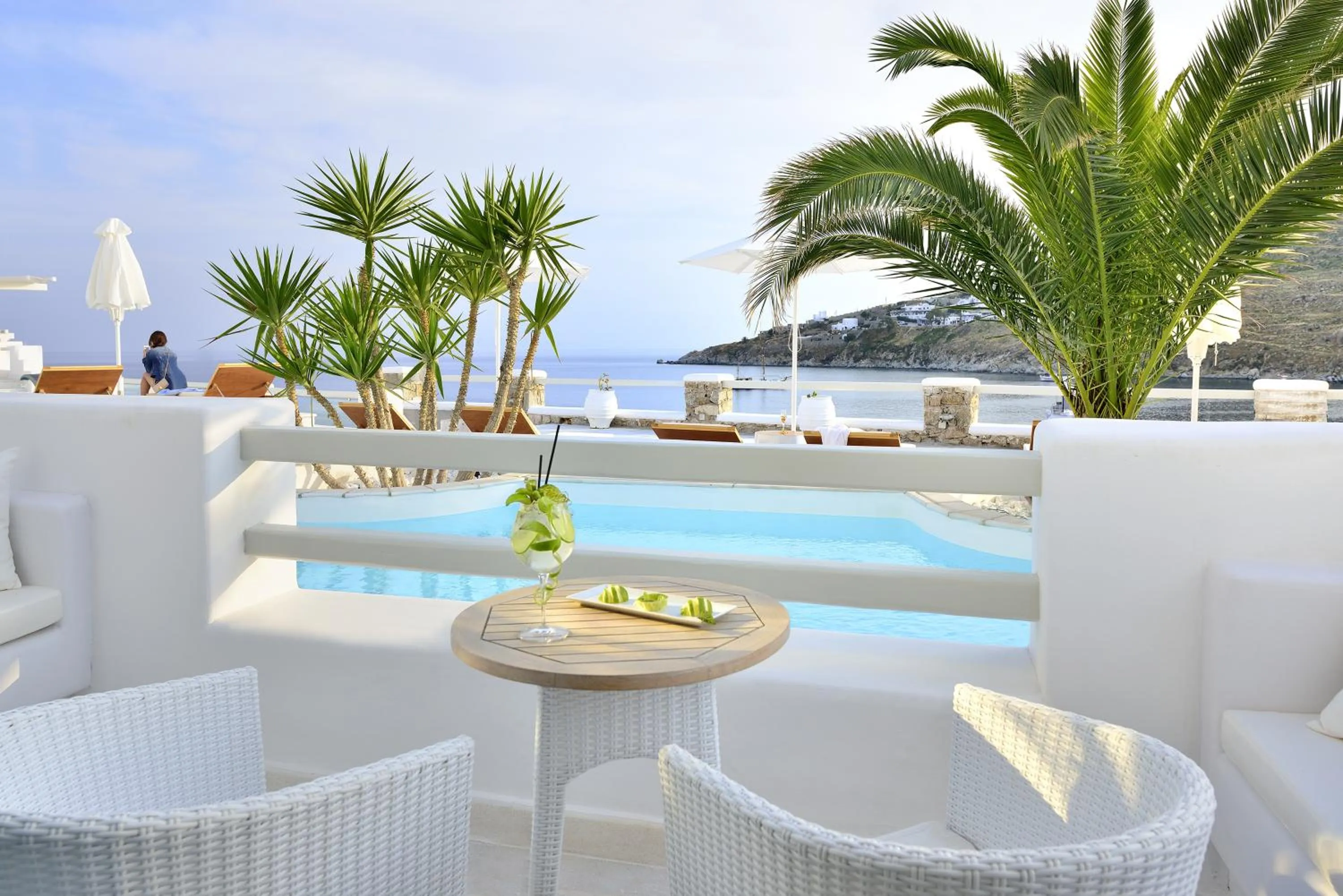 Balcony/Terrace in Nissaki Boutique Hotel