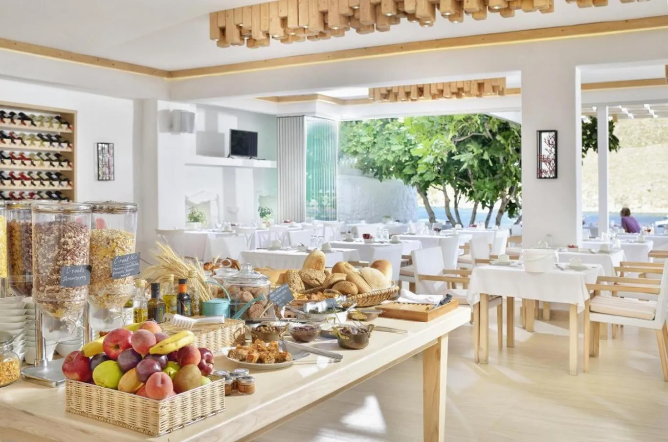 Breakfast in Nissaki Boutique Hotel