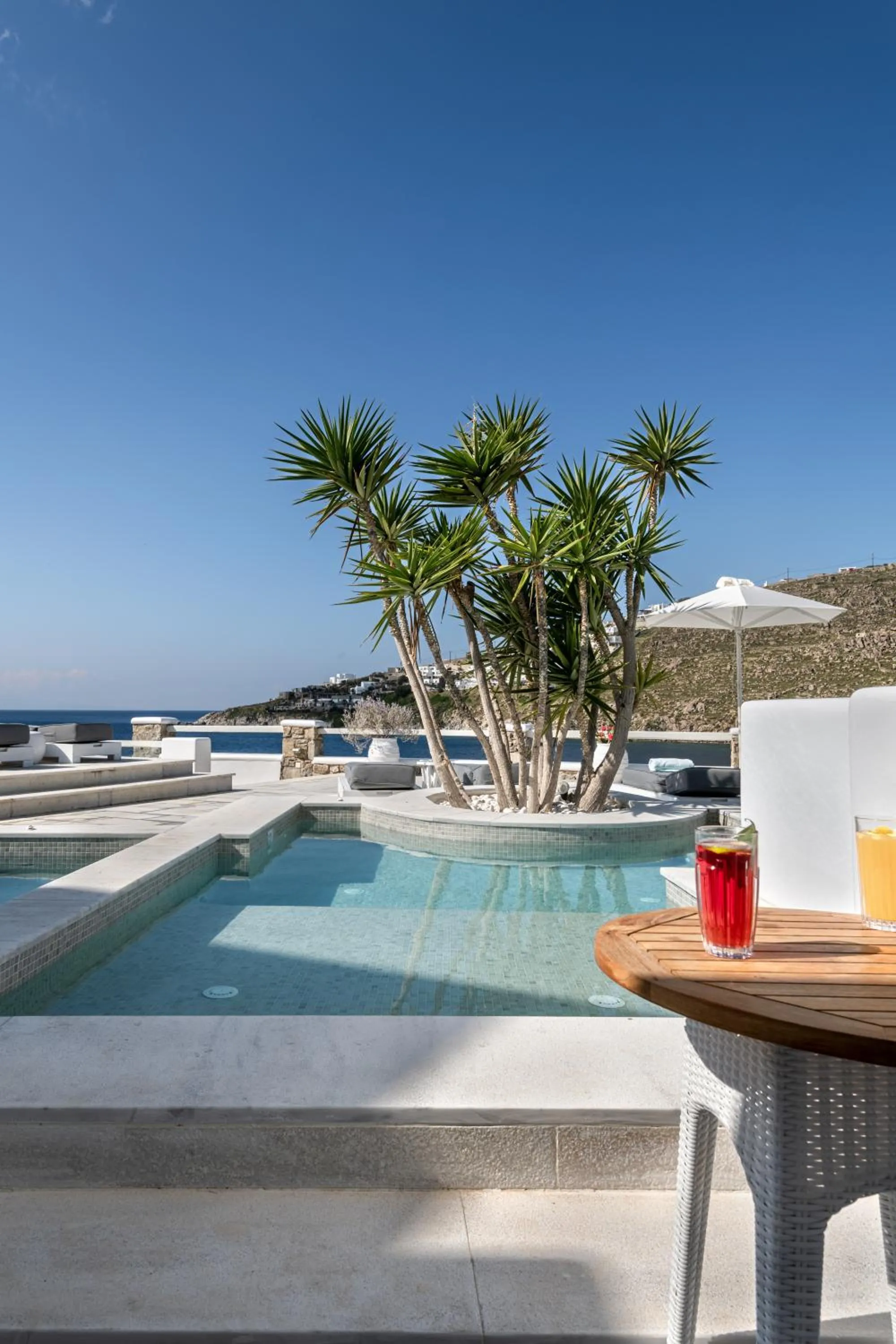 Sea view in Nissaki Boutique Hotel