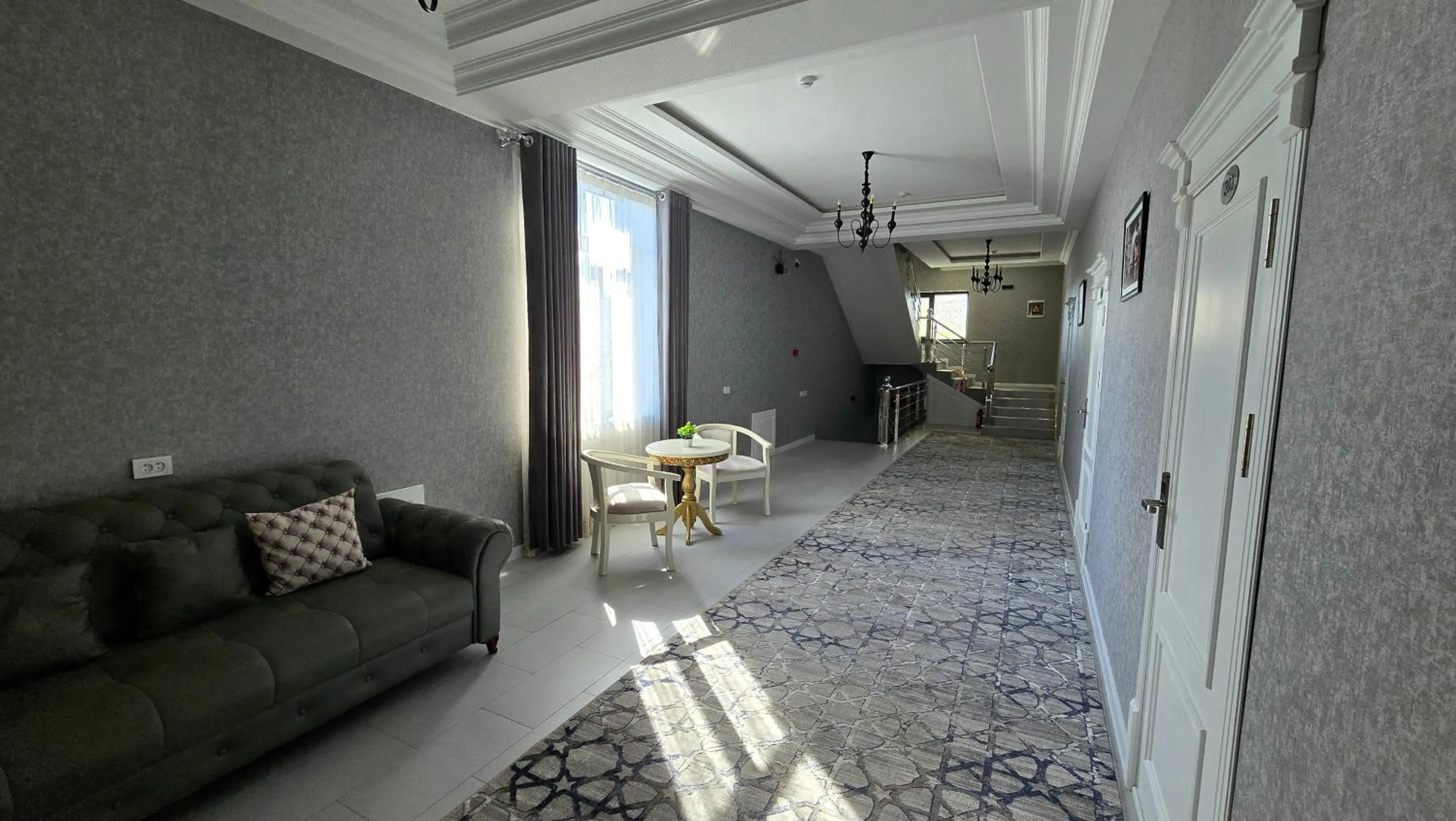 Seating area in OLD STATION HOTEL