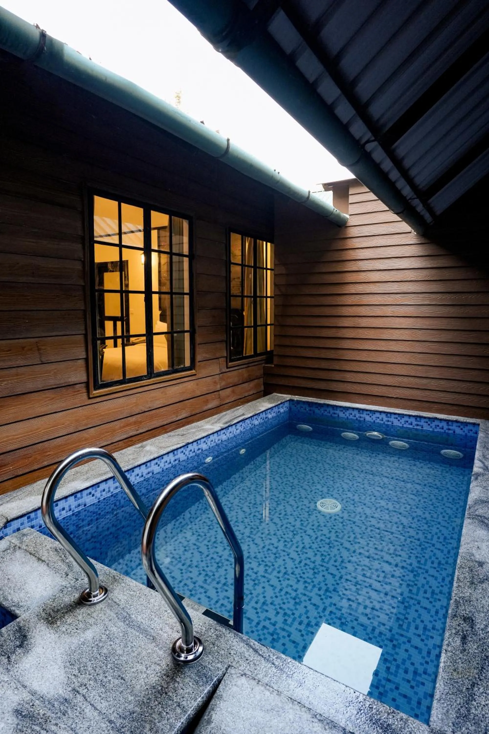 Swimming pool in The Hive, Wayanad