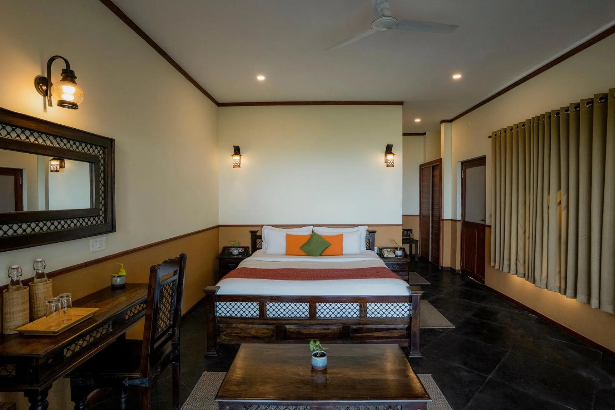 Bed in The Hive, Wayanad