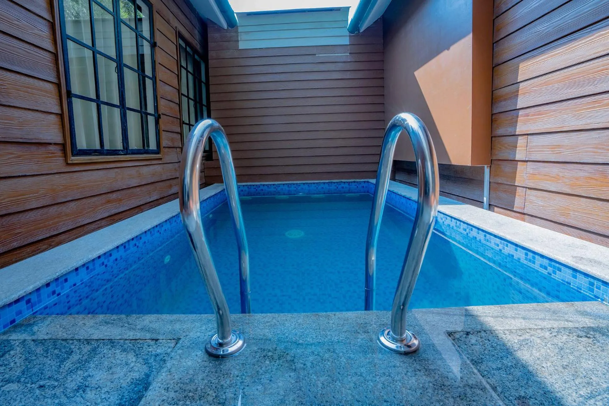 Swimming pool in The Hive, Wayanad