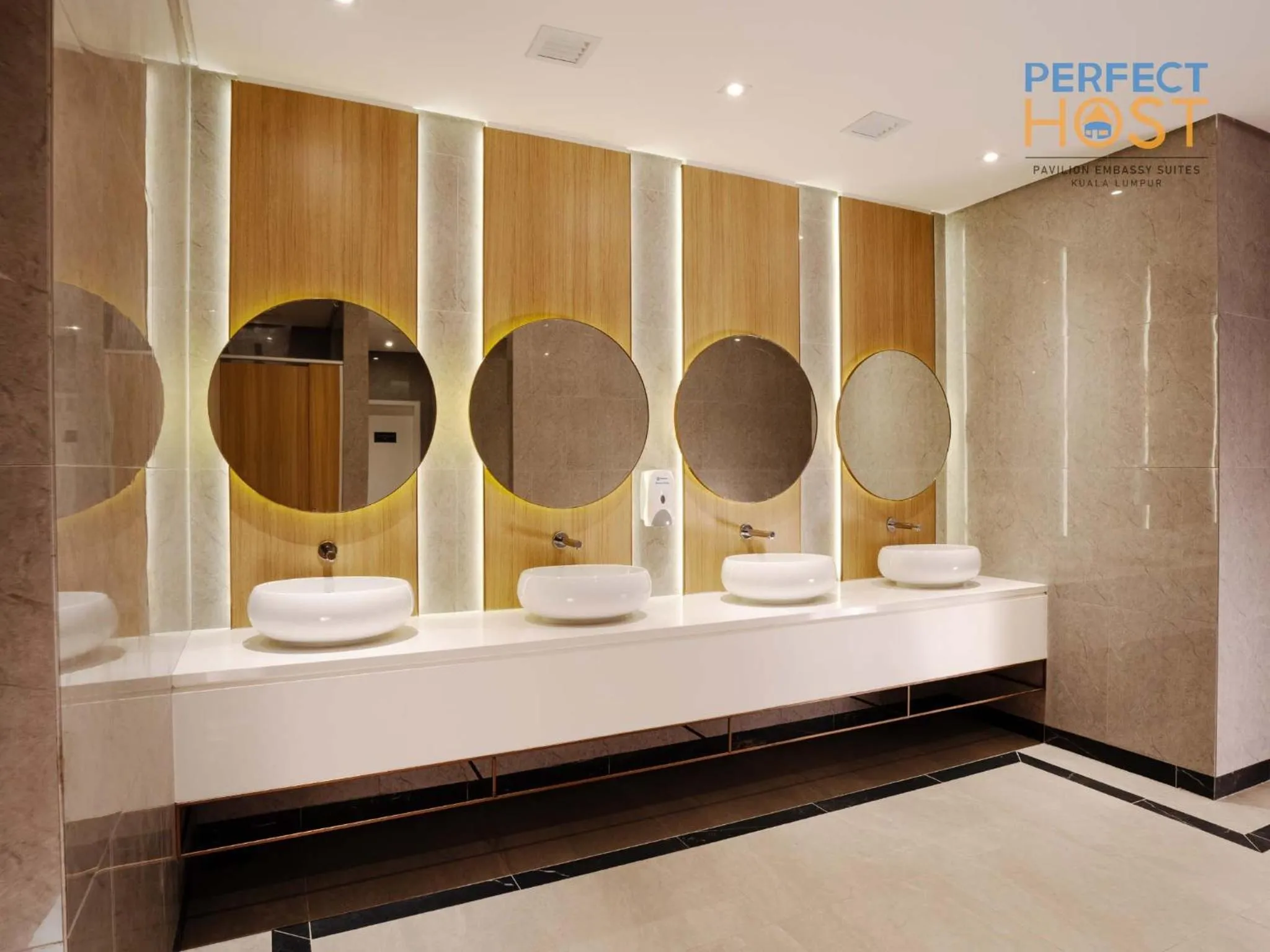 Toilet in Pavilion Embassy Suites KL by Perfect Host