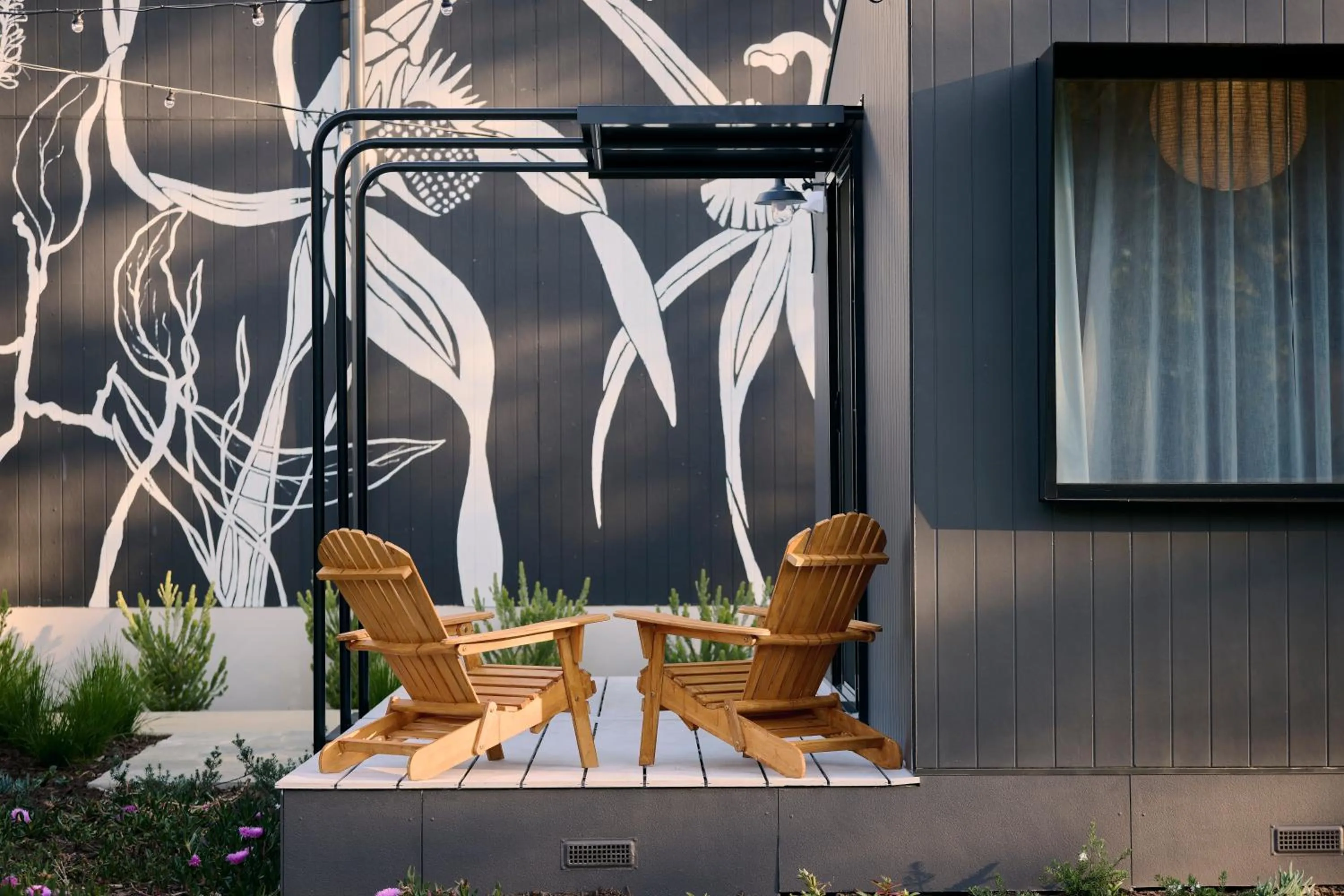 Seating area in Southcamp