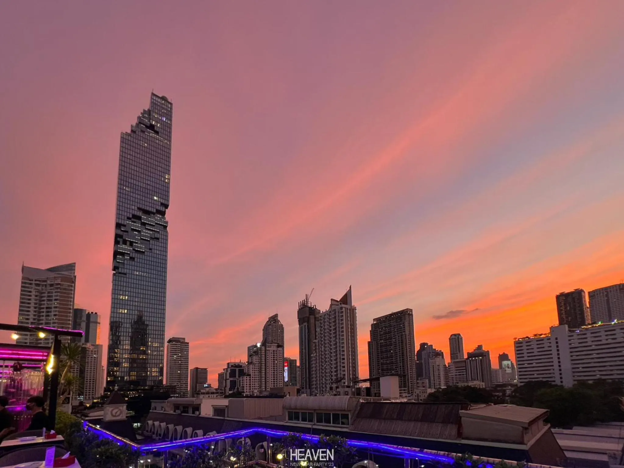 City view in Heaven Boutique Hotel