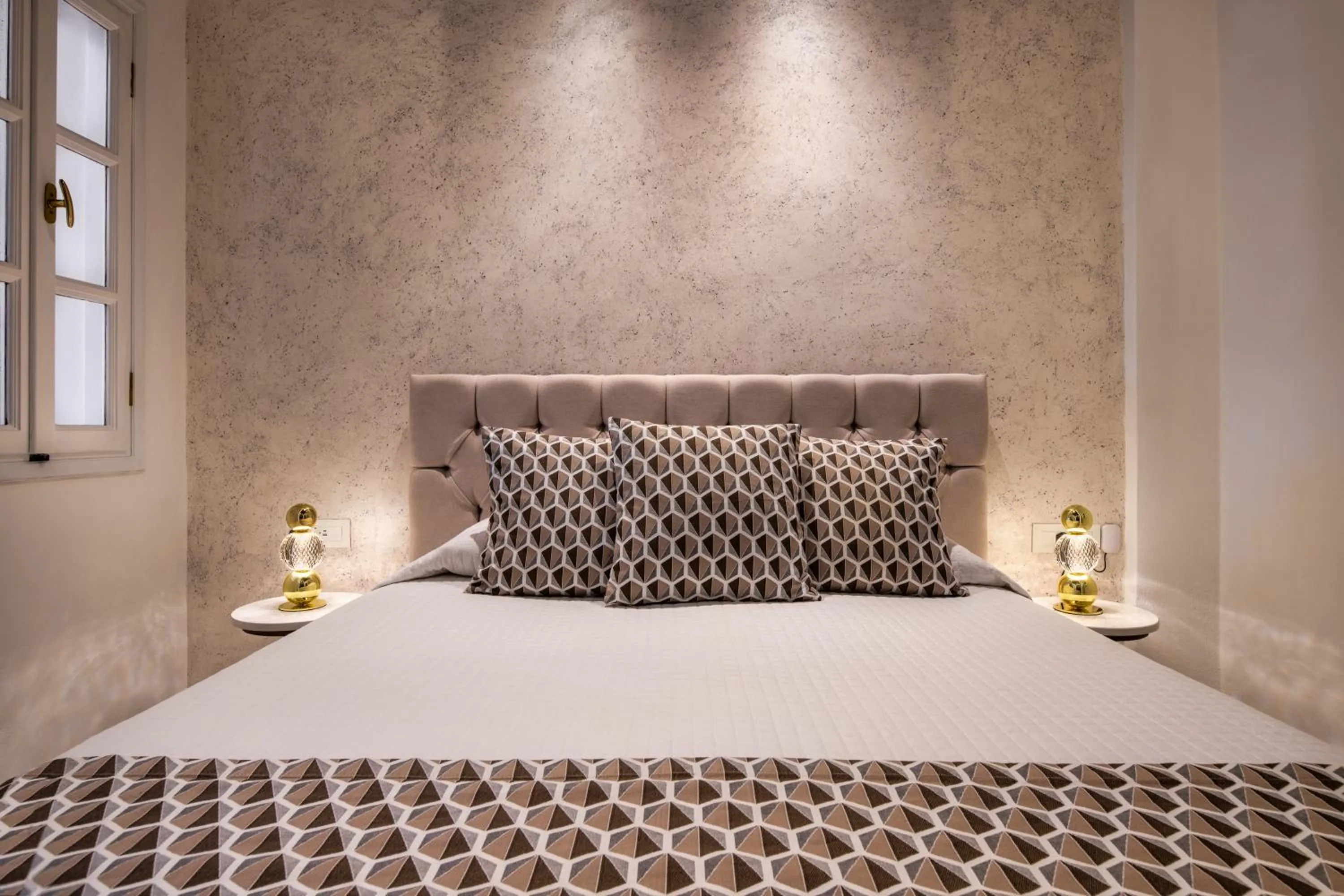 Bedroom, Bed in Astir Thira Hotel