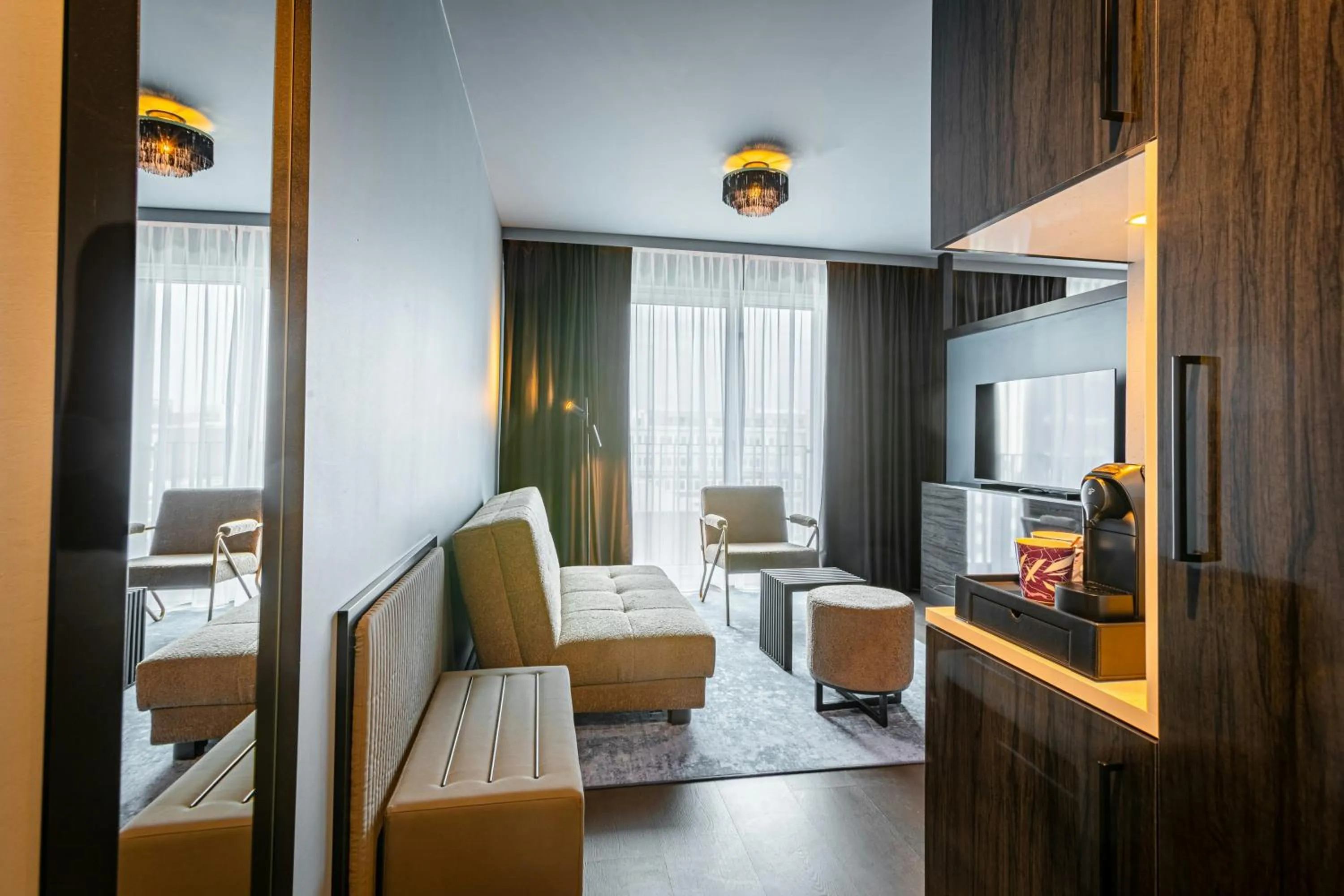 Photo of the whole room, Bed in NYX Hotel Hamburg by Leonardo Hotels