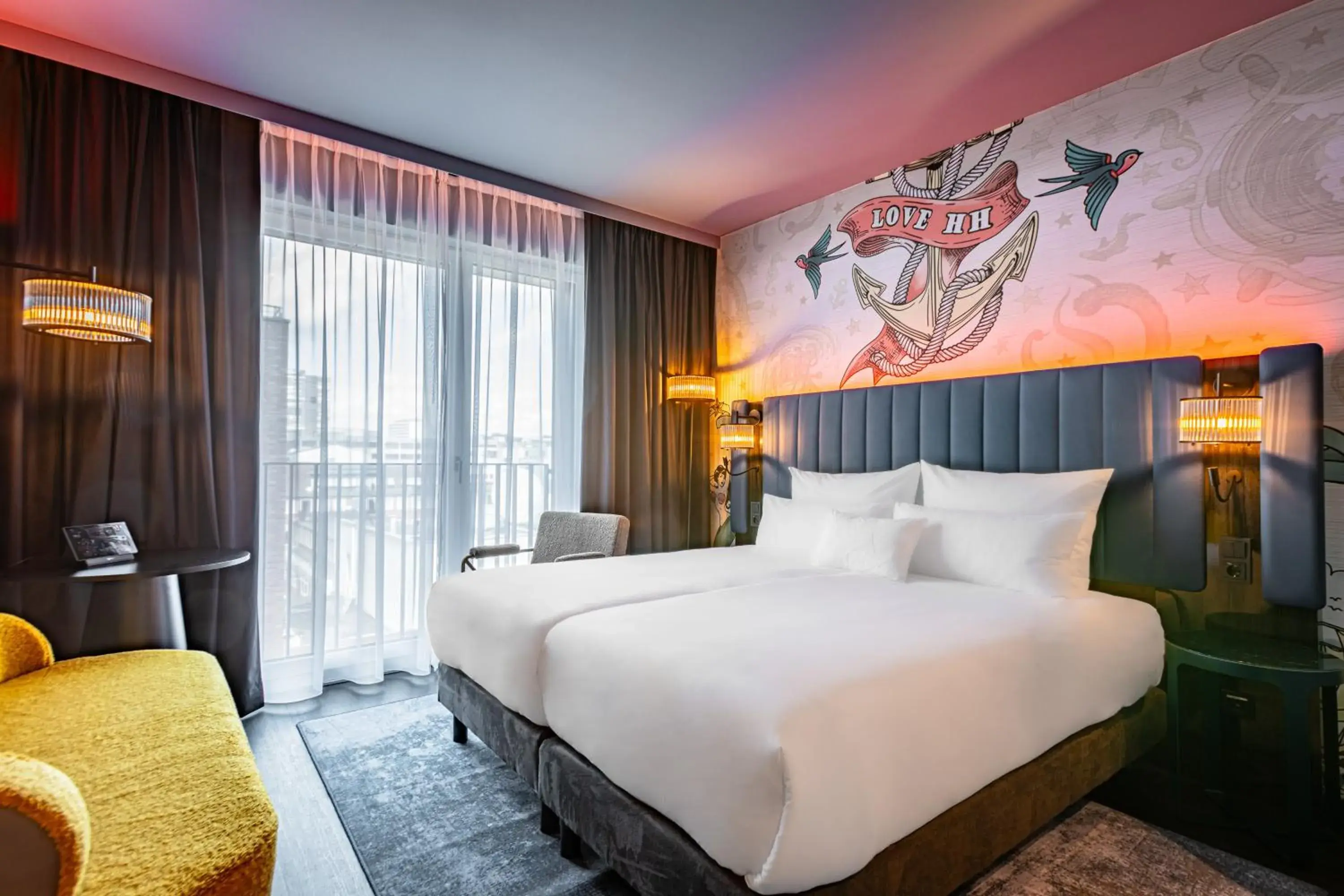 Comfort Double Room in NYX Hotel Hamburg by Leonardo Hotels Comfort Double Room in NYX Hotel Hamburg by Leonardo Hotels