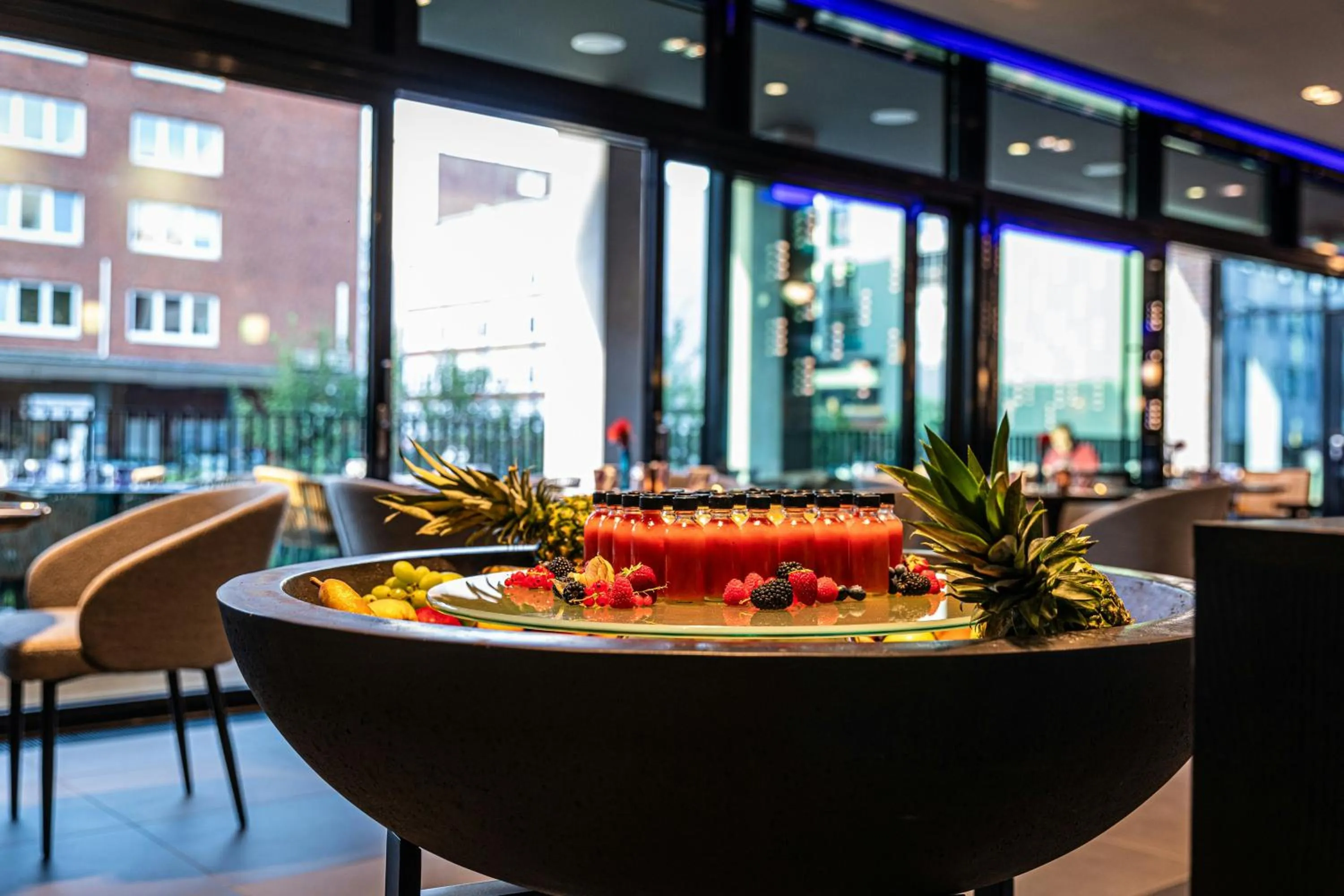 Buffet breakfast in NYX Hotel Hamburg by Leonardo Hotels